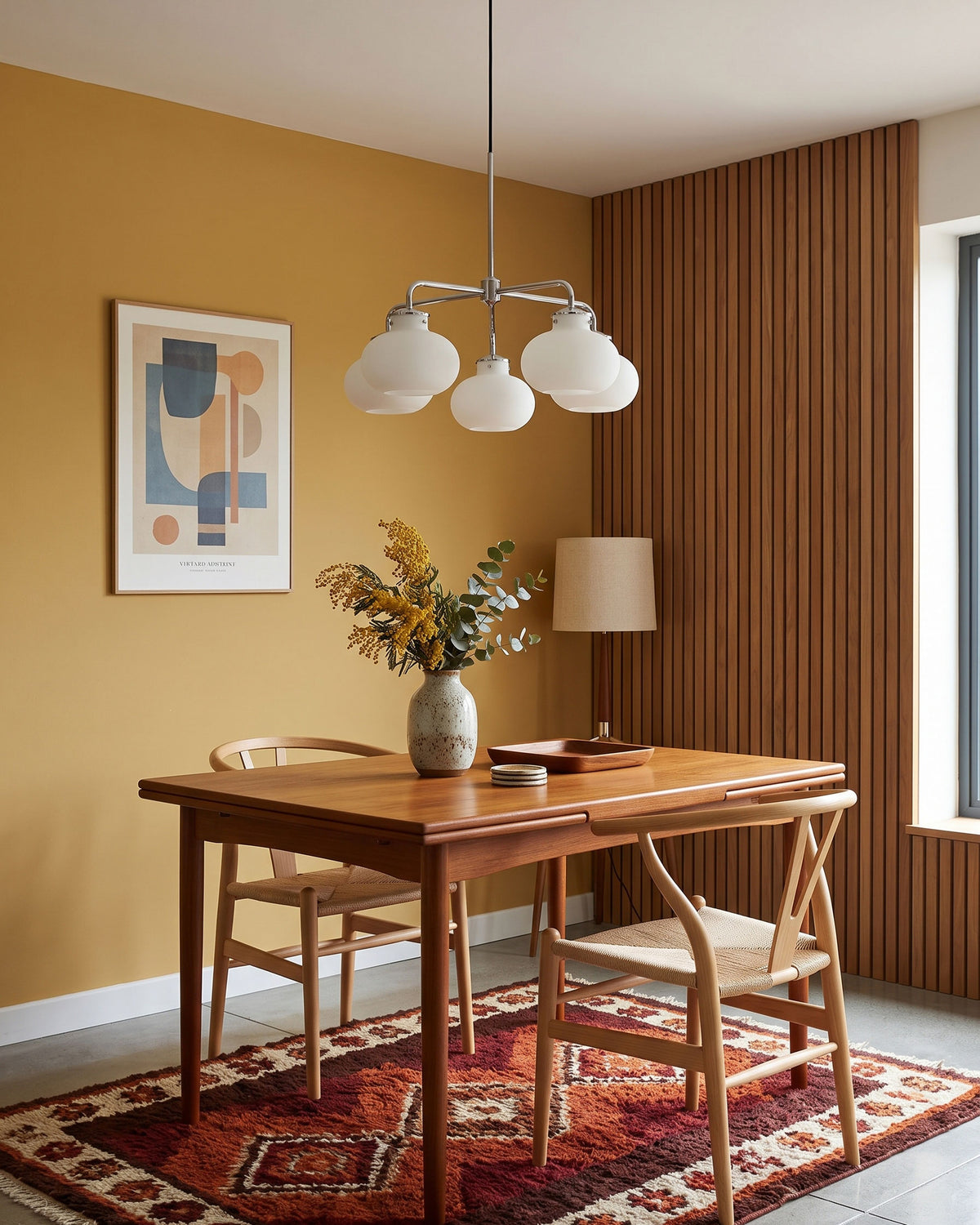 Loring Opal Globe Chandelier finish options