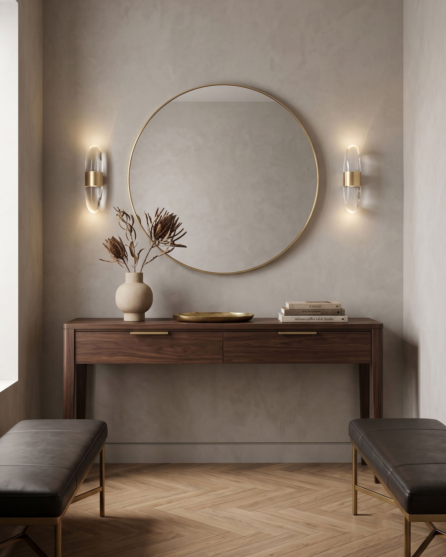Rayonshine Lowen Resin Wall Sconce — Detail View 10