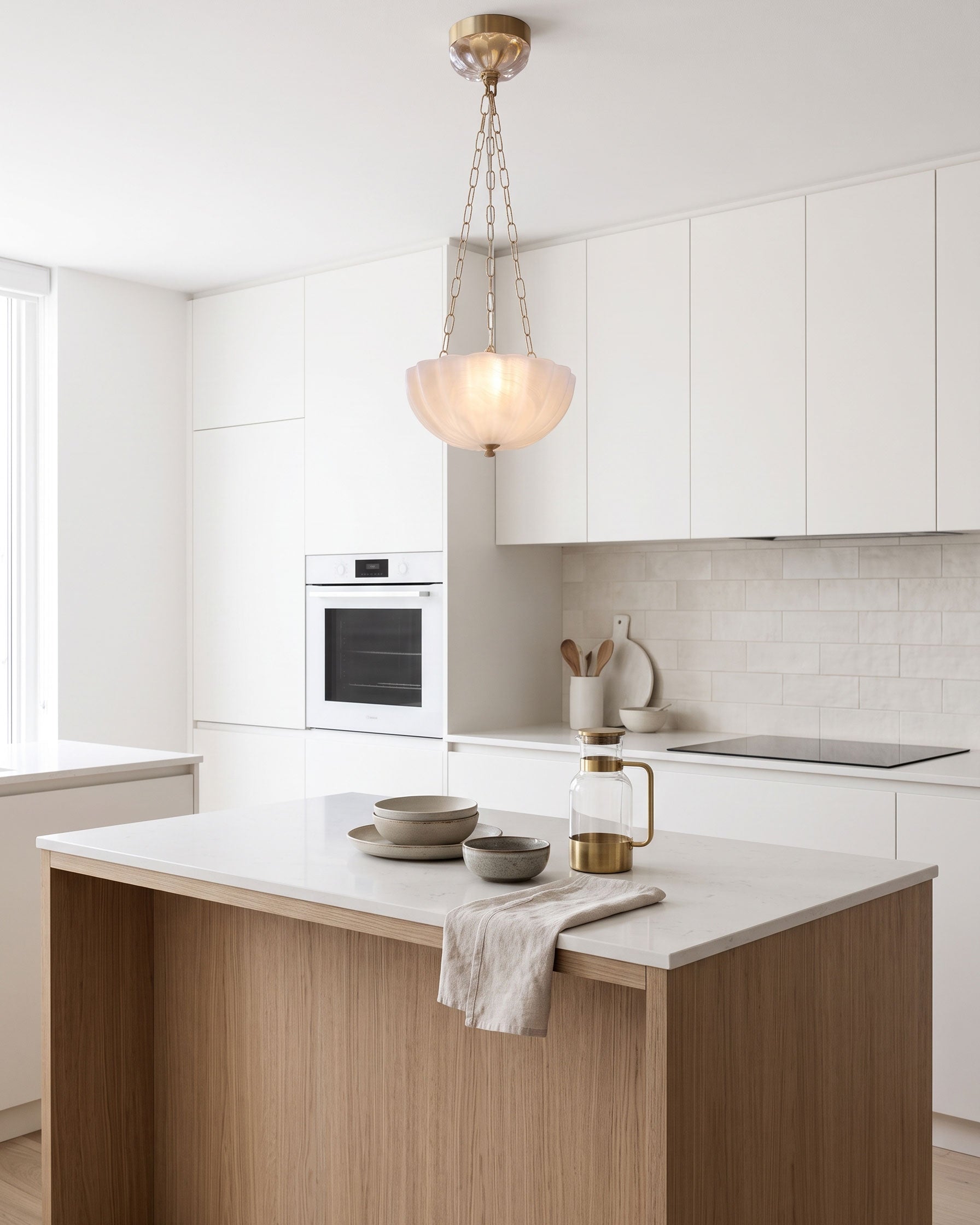 Lucian Ribbed Chandelier