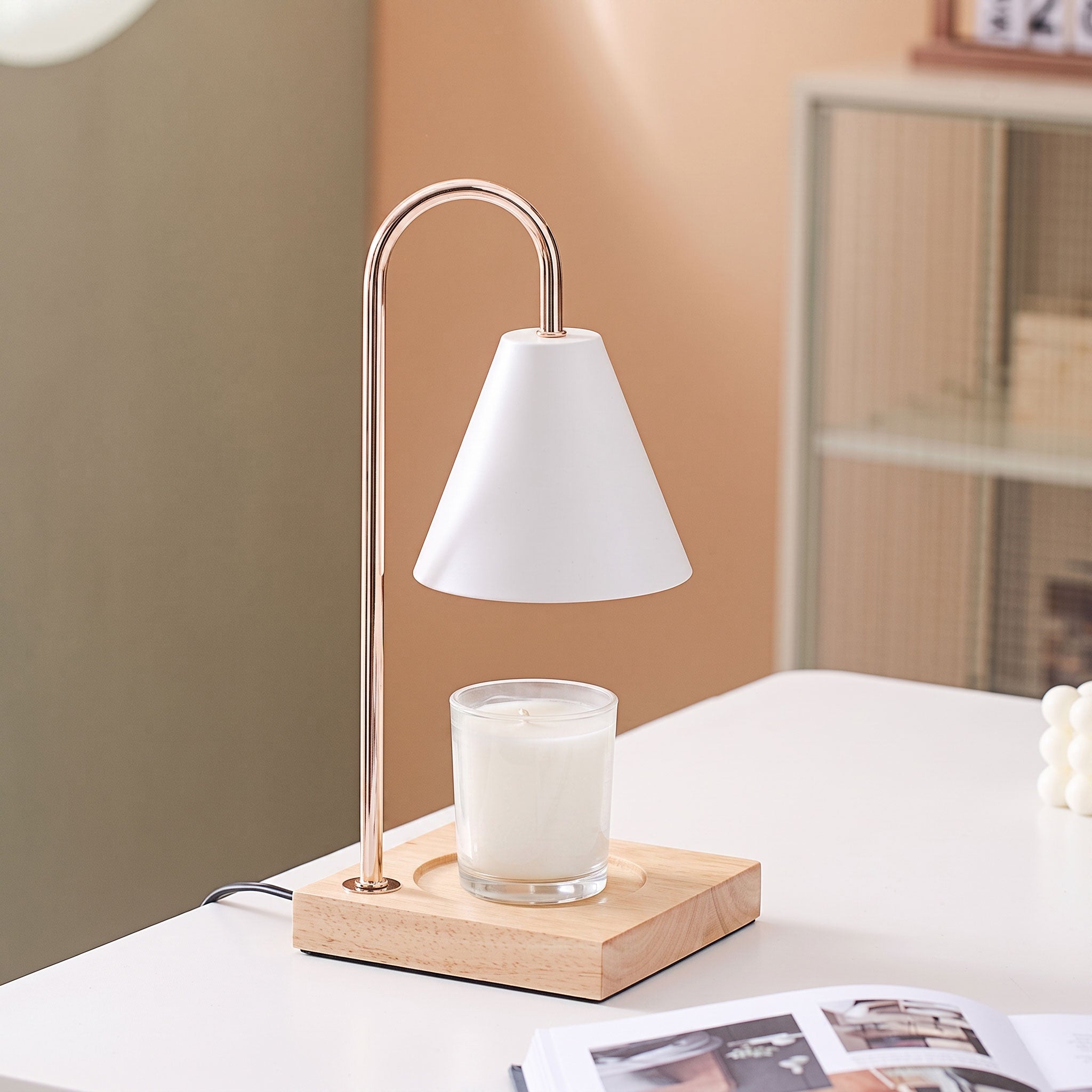 Lucile Arch Candle Table Lamp