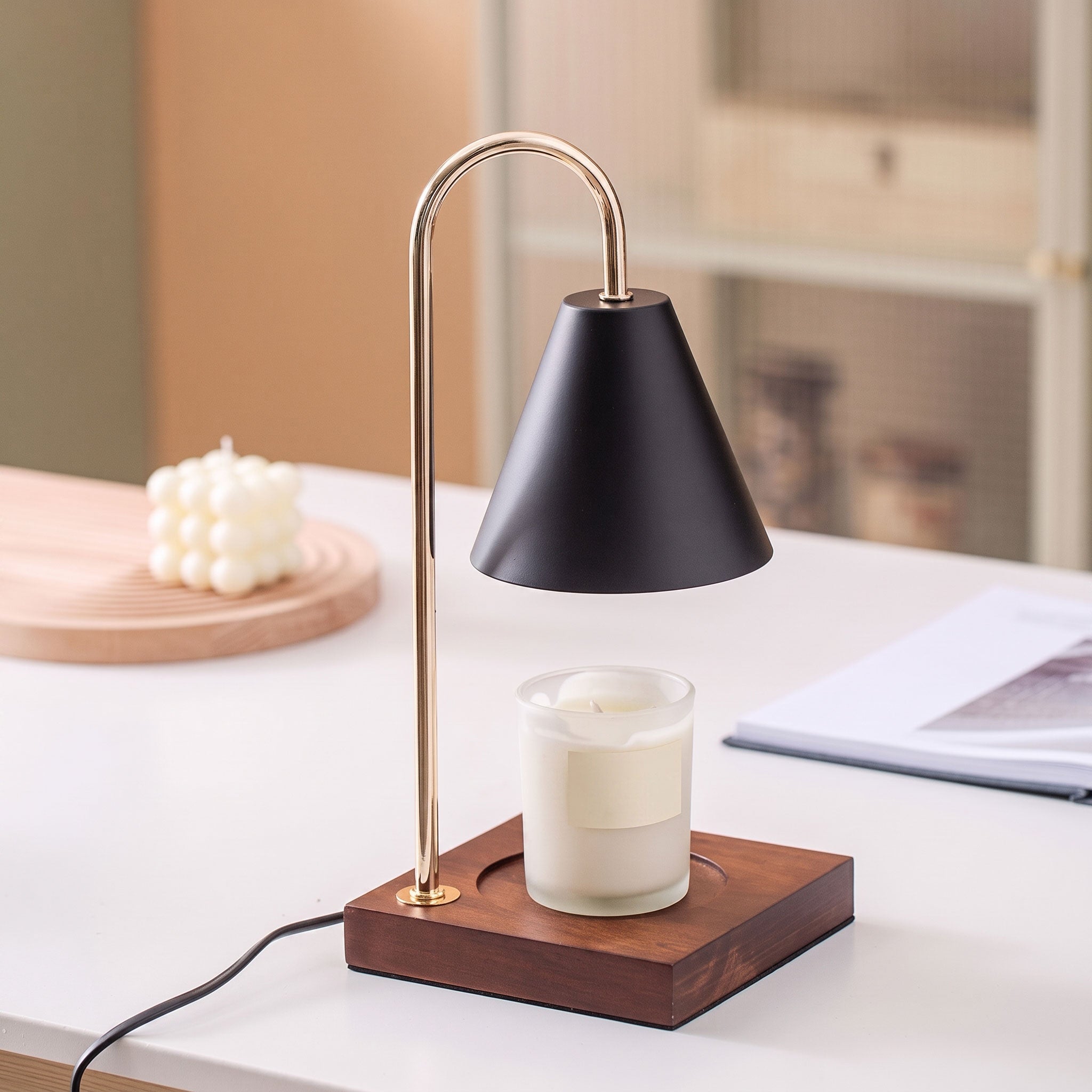 Lucile Arch Candle Table Lamp