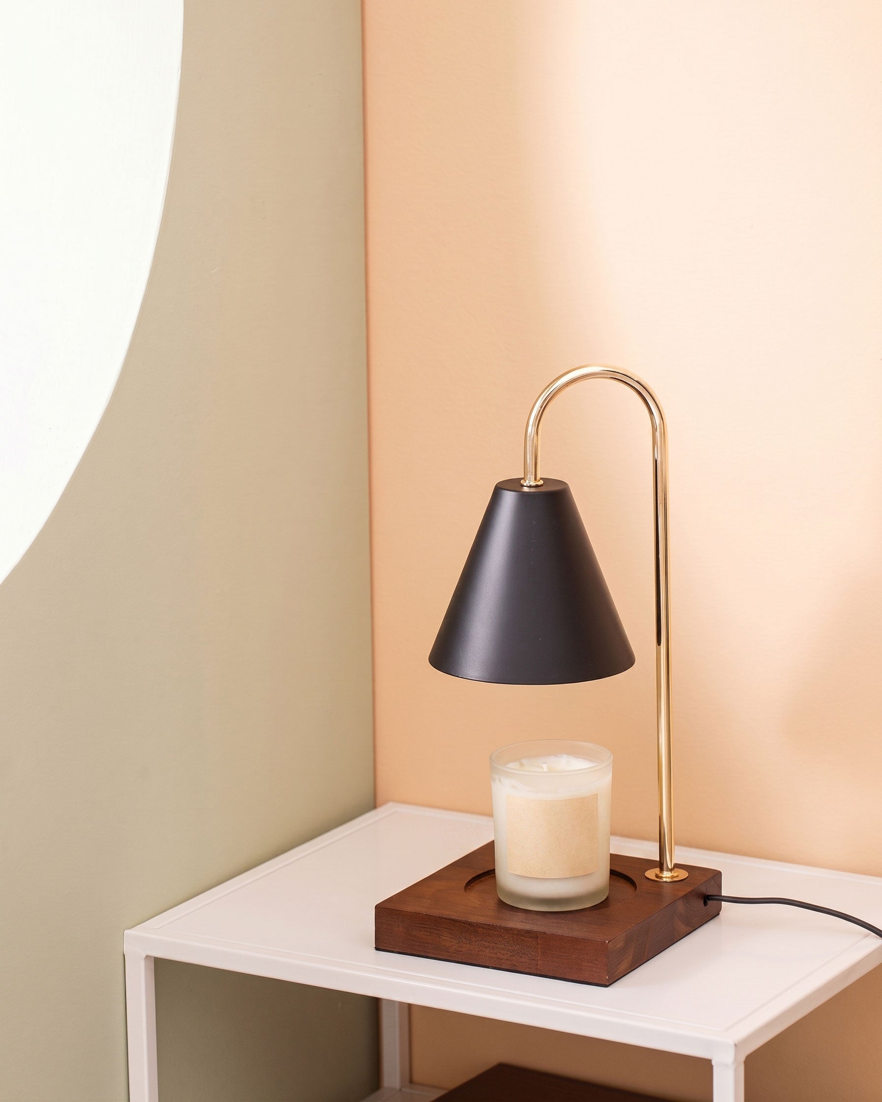 Lucile Arch Candle Table Lamp