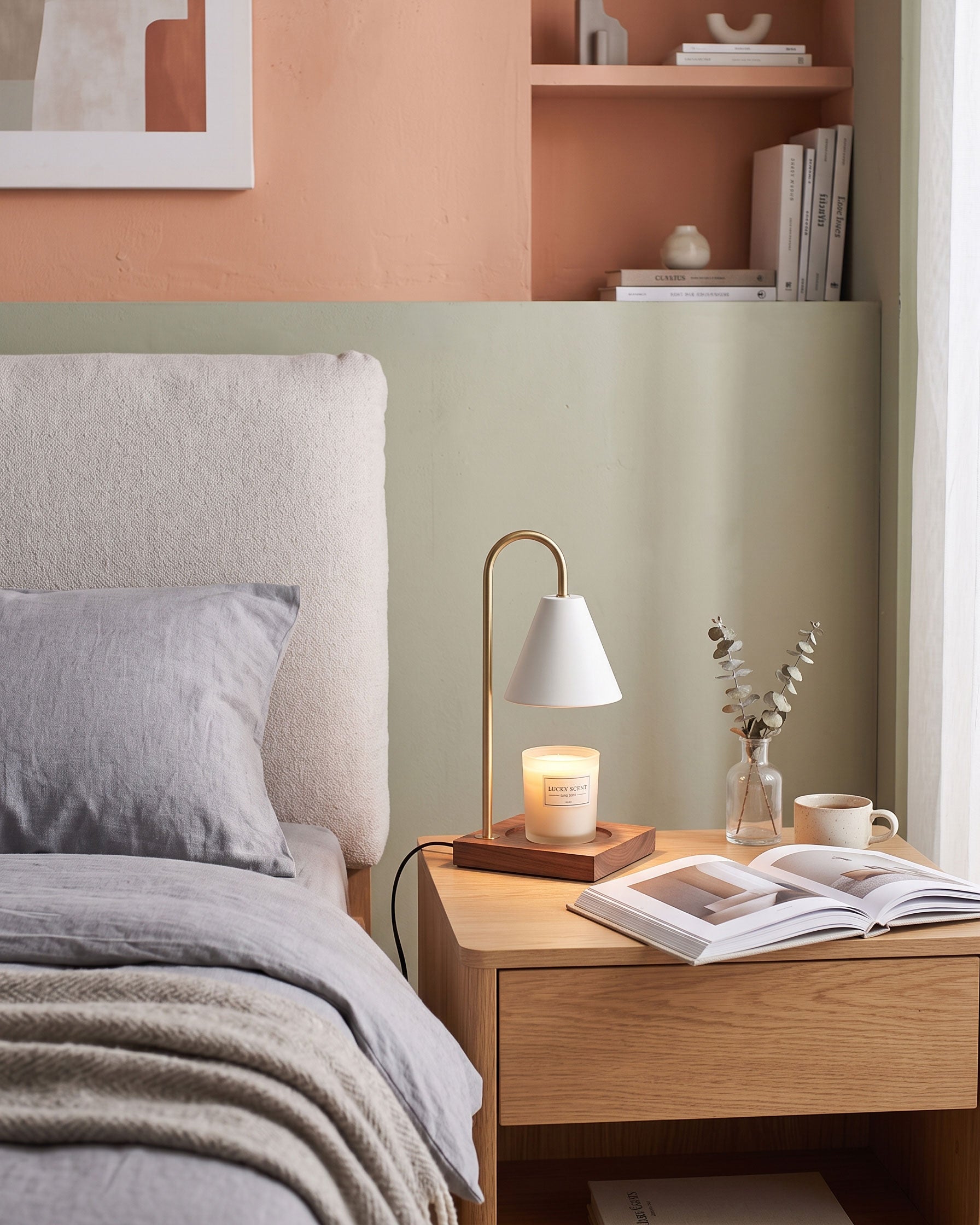 Lucile Arch Candle Table Lamp