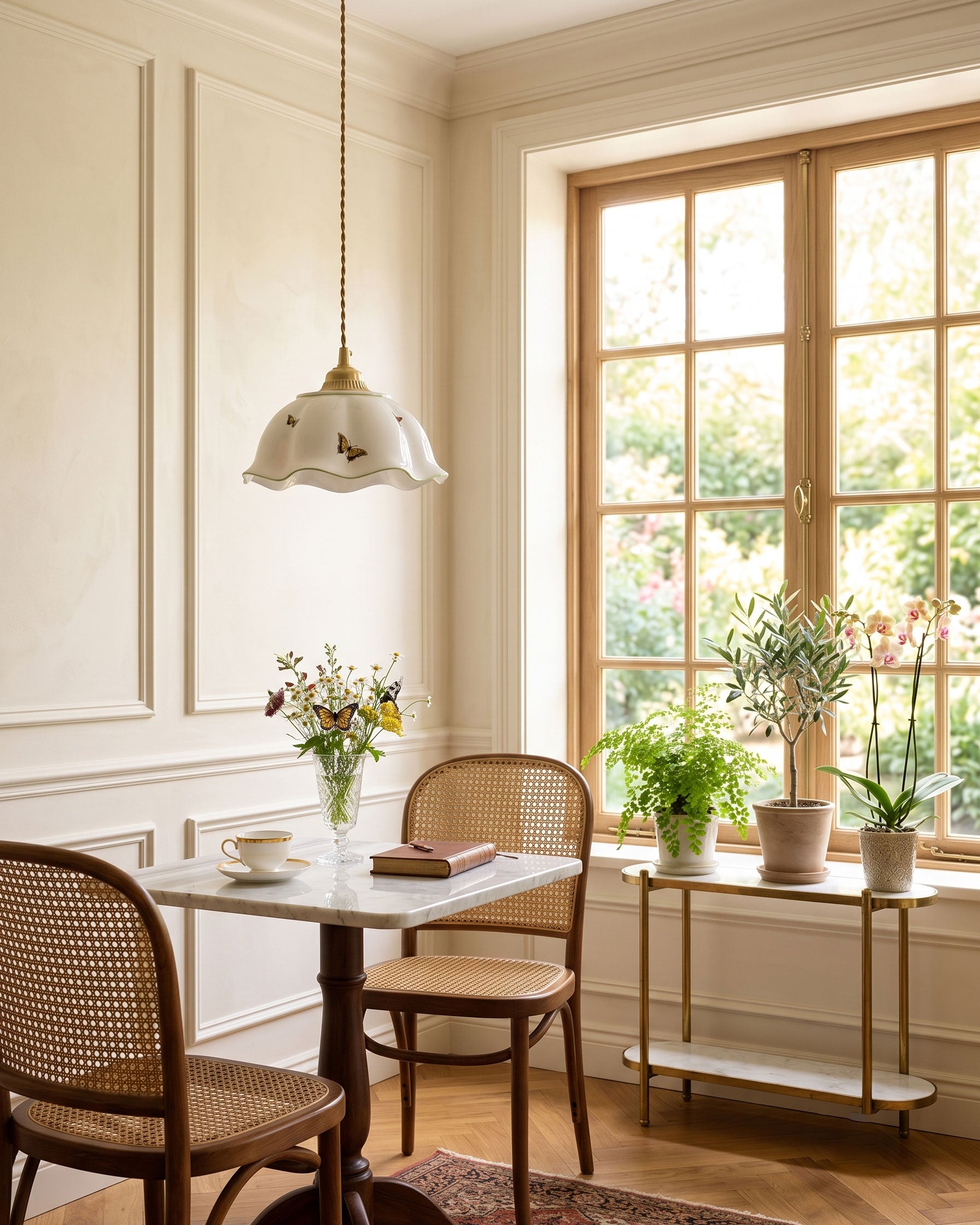Lucinda Scalloped Pendant Light