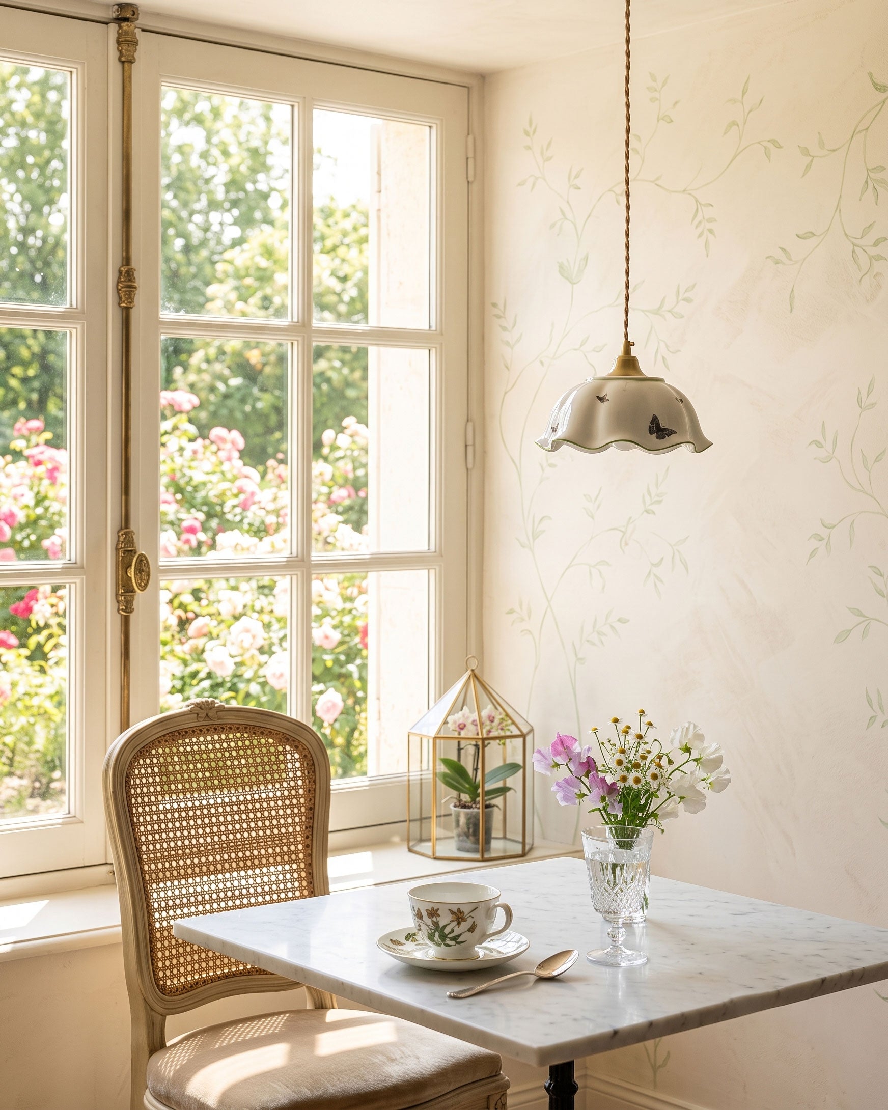 Lucinda Scalloped Pendant Light