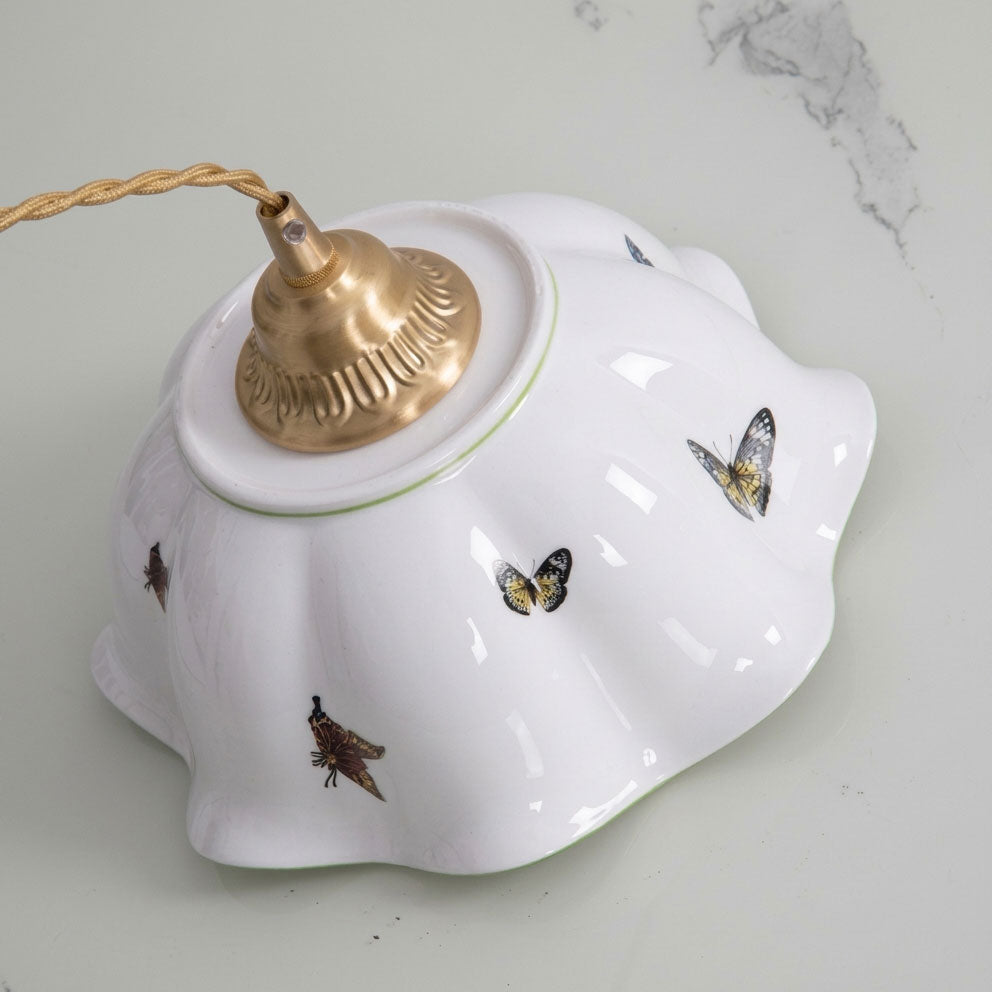 Lucinda Scalloped Pendant Light