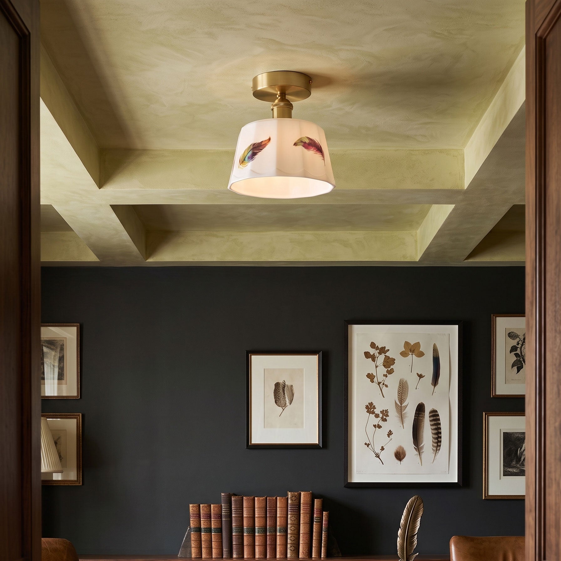 Lucius Elegant Semi-Flush Mount