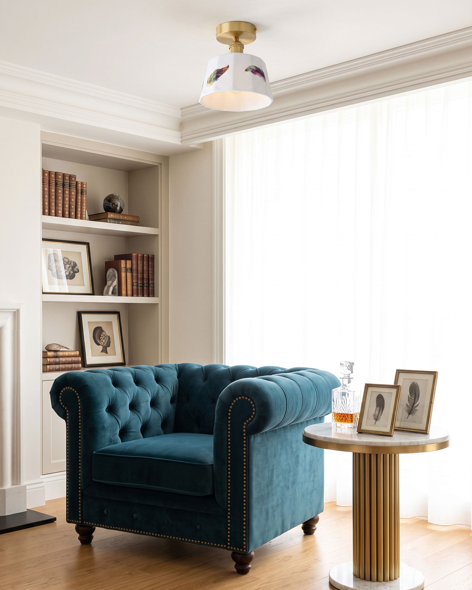 Lucius Elegant Semi-Flush Mount