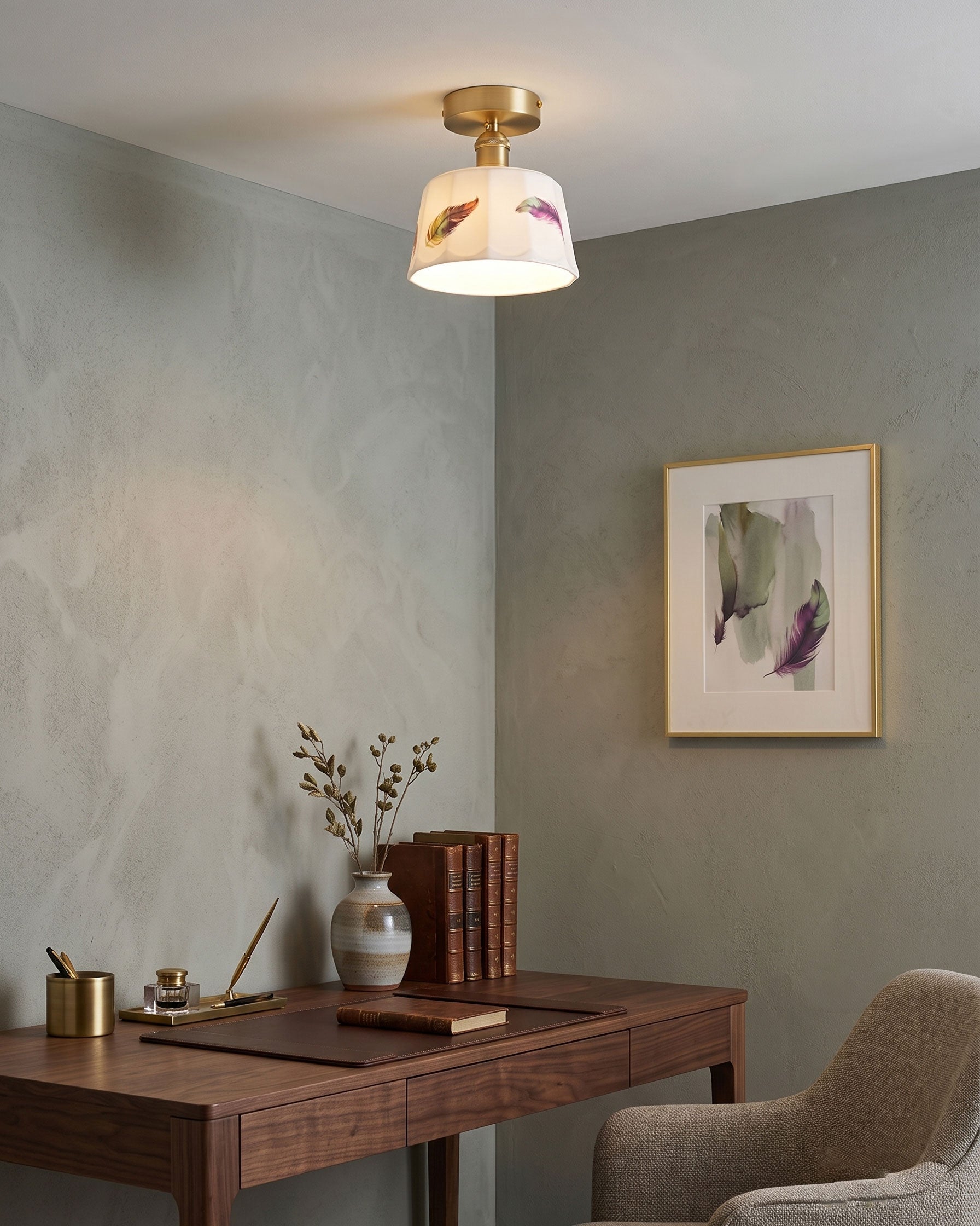 Lucius Elegant Semi-Flush Mount