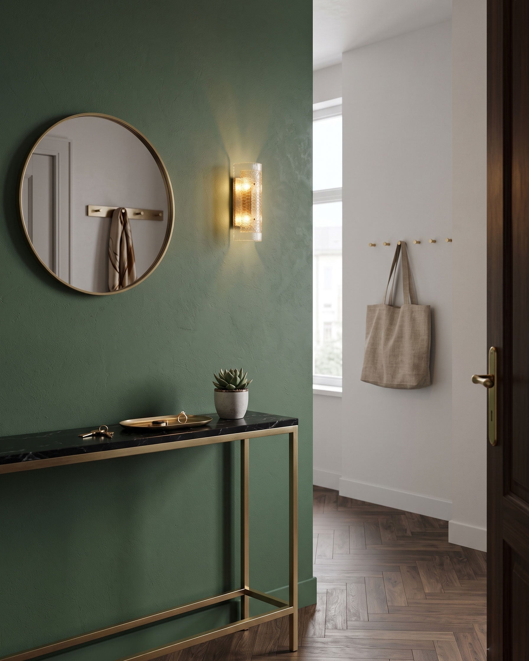Lyle Crosshatch Wall Sconce