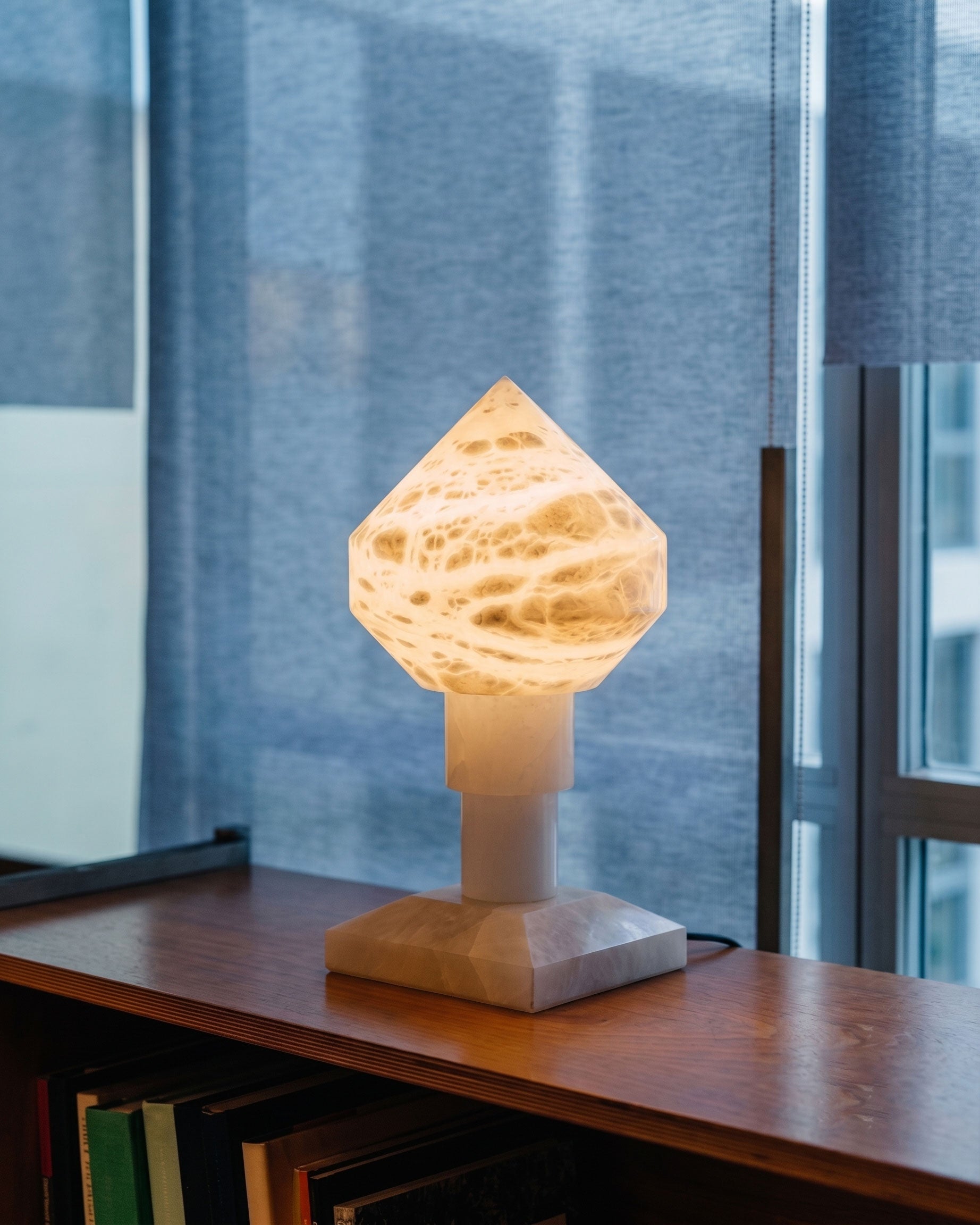 Lyra Alabaster Table Lamp