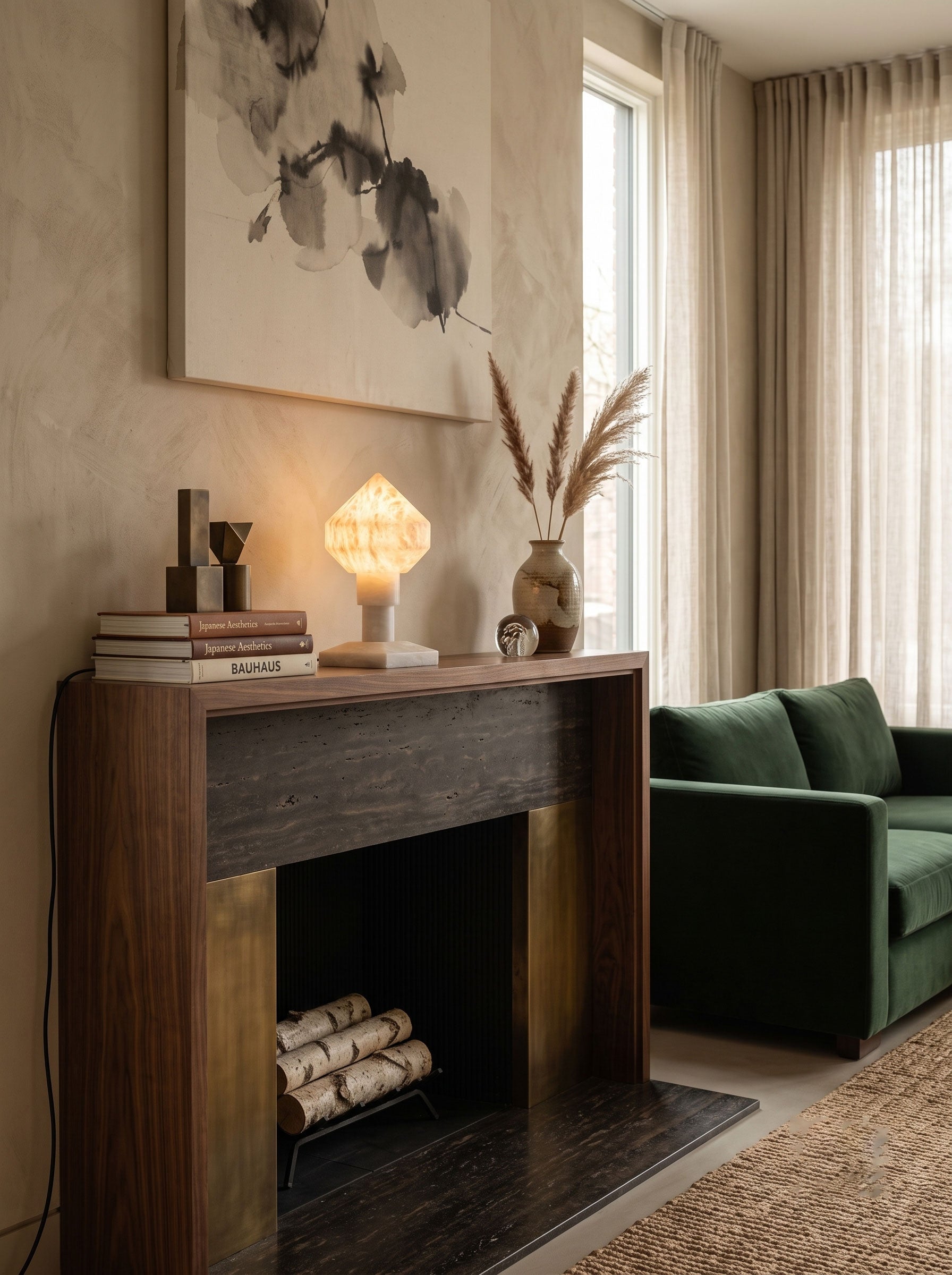 Lyra Alabaster Table Lamp