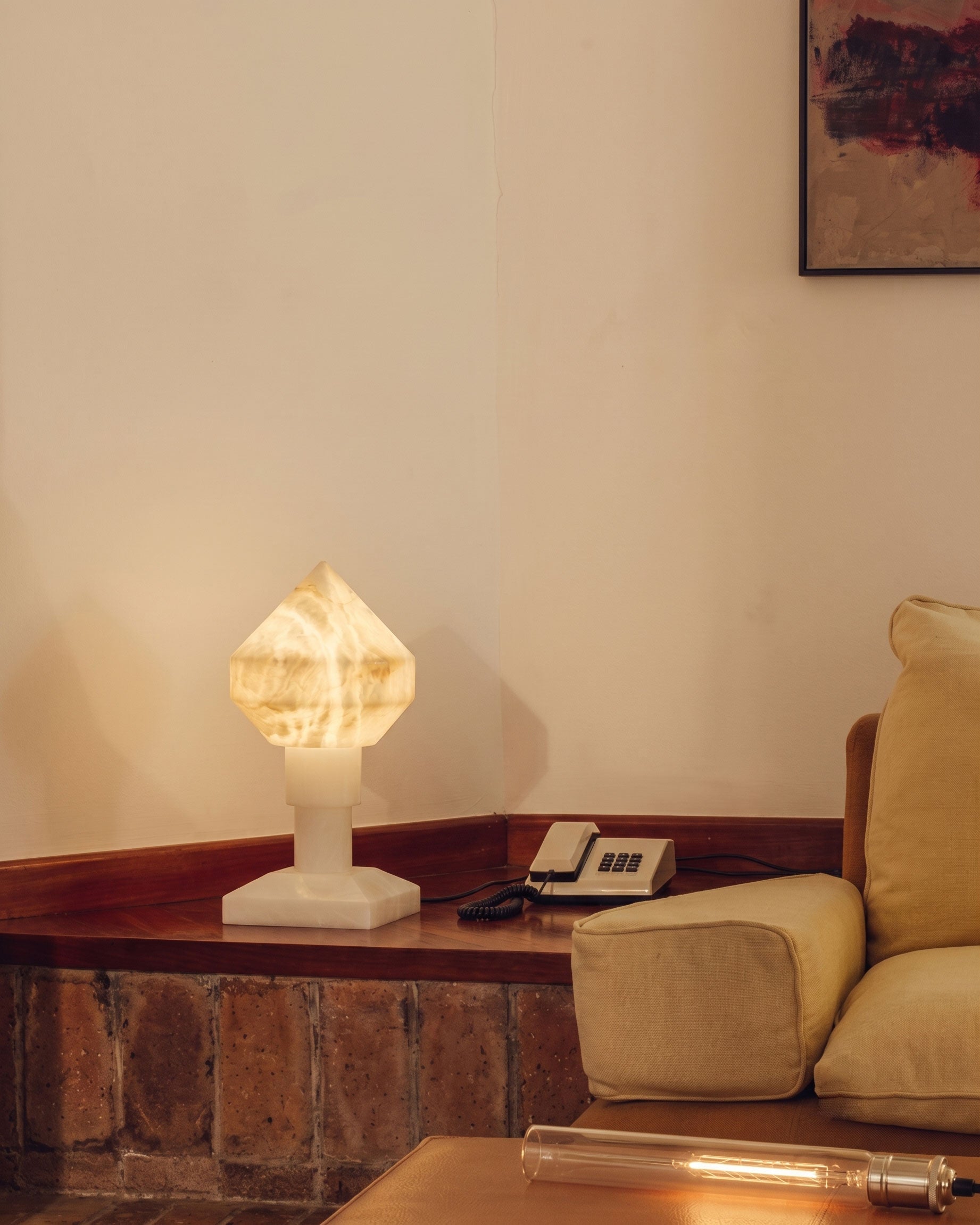 Lyra Alabaster Table Lamp