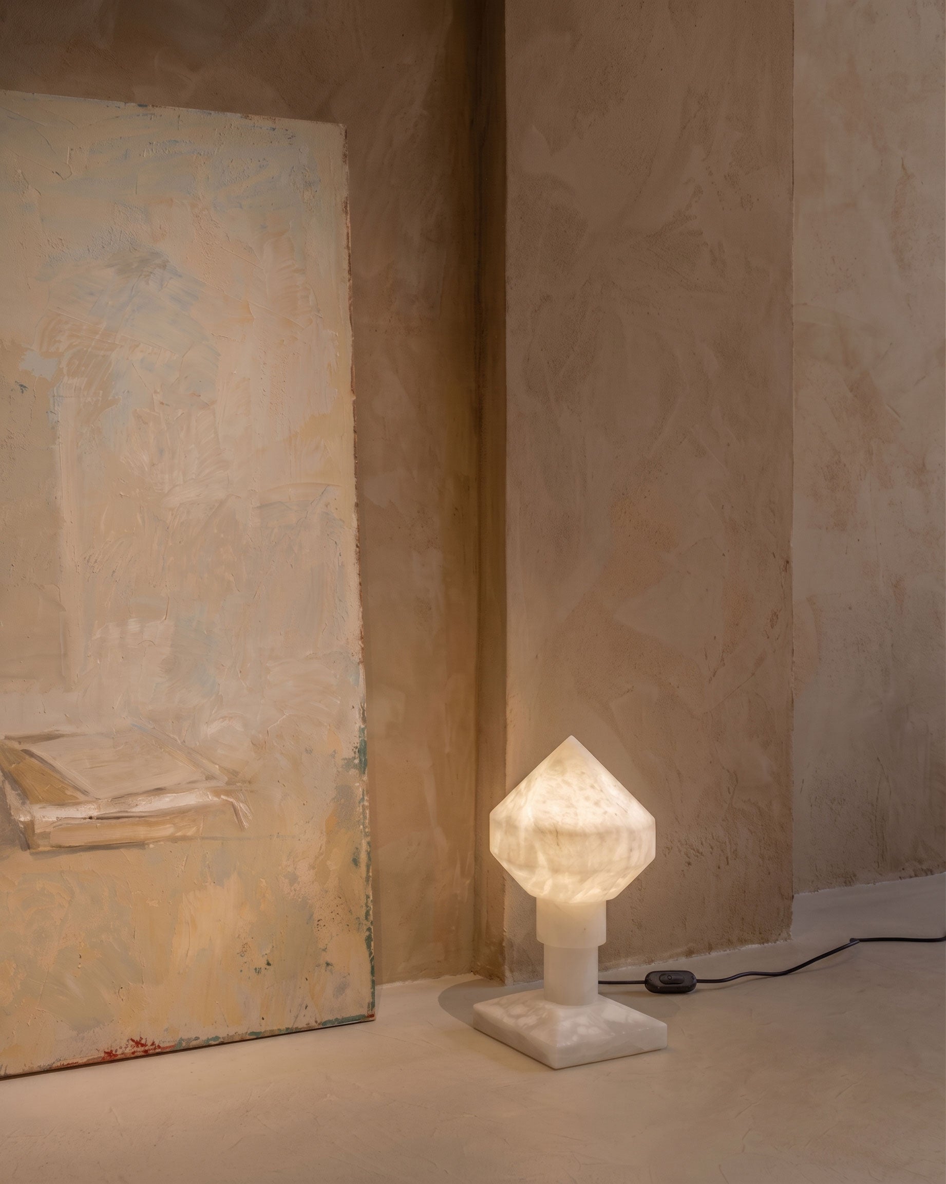 Lyra Alabaster Table Lamp