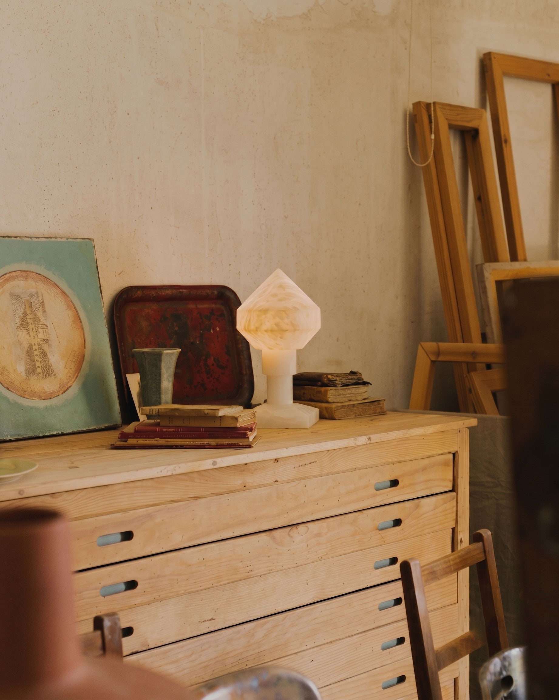Lyra Alabaster Table Lamp