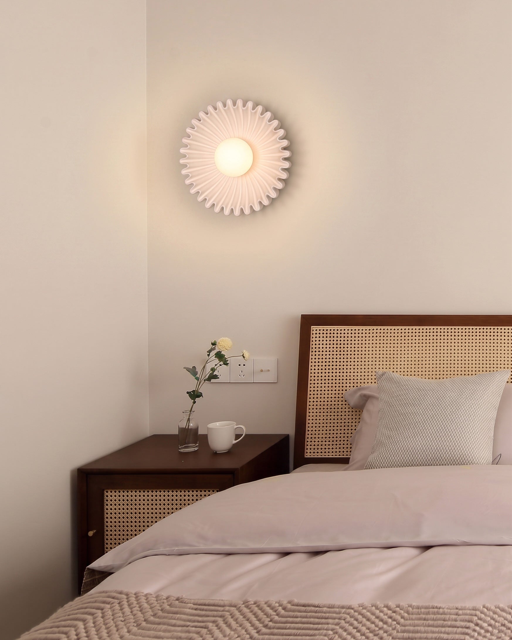 Maeve Pleated Wall Sconce