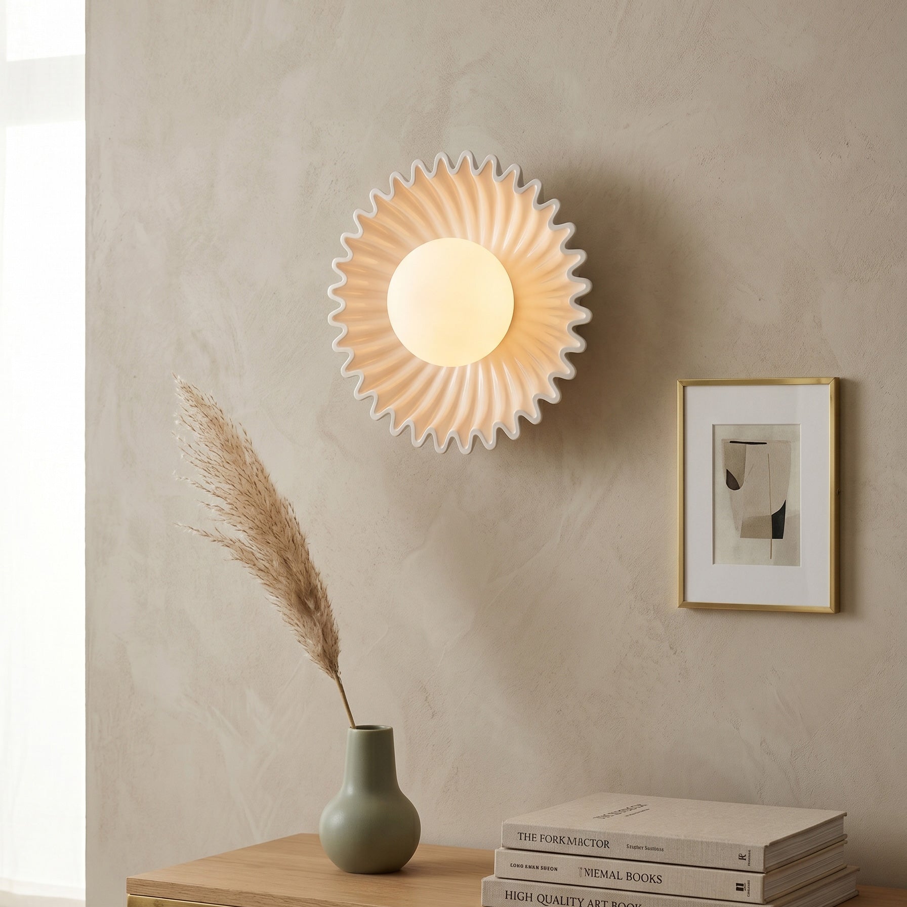 Maeve Pleated Wall Sconce