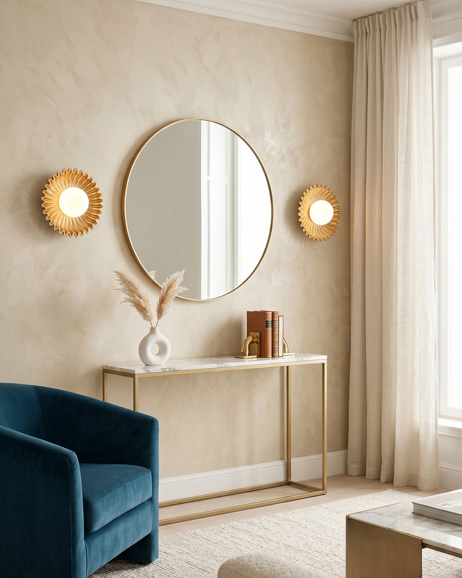 Maeve Pleated Wall Sconce