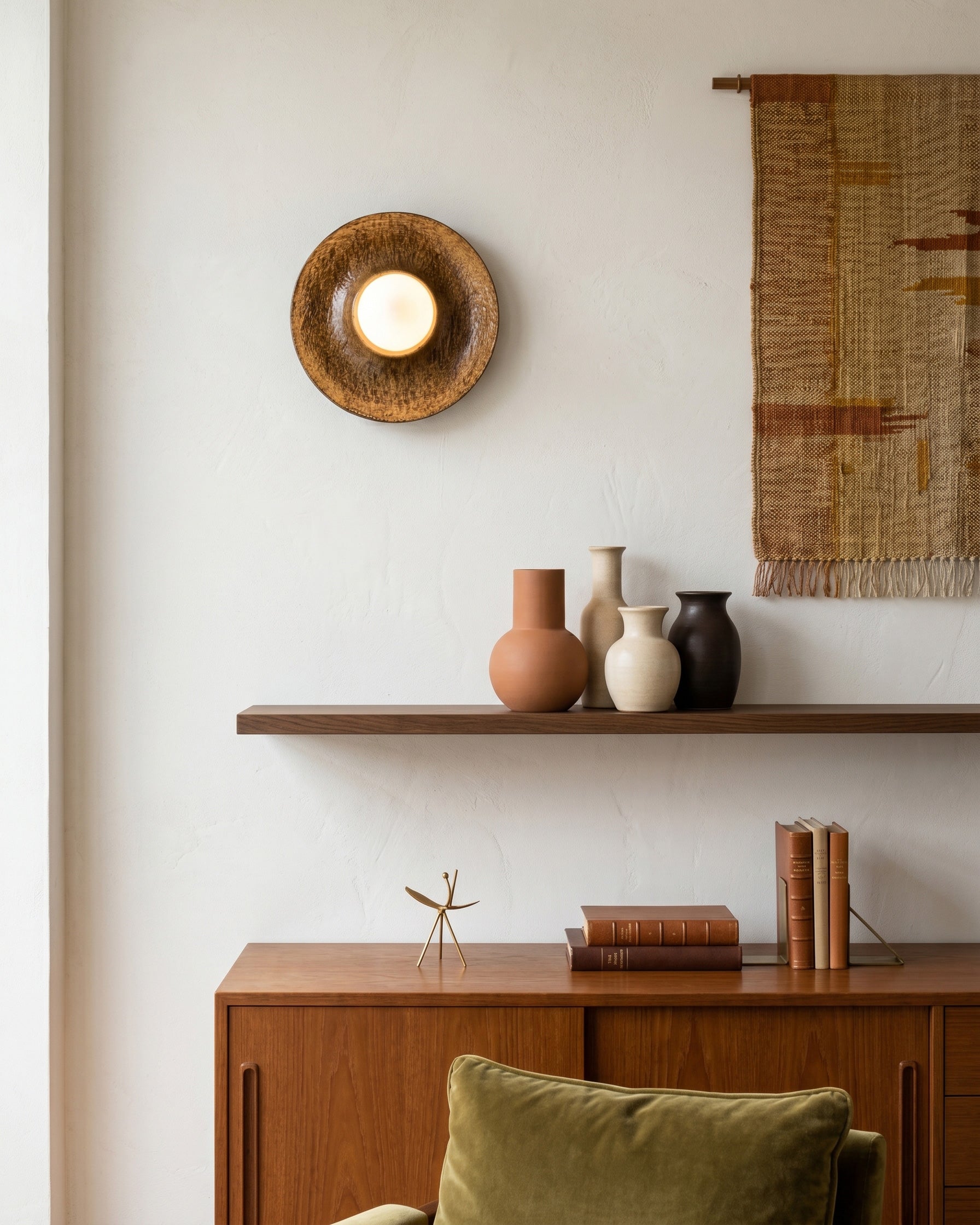 Maeve Resin Wall Sconce