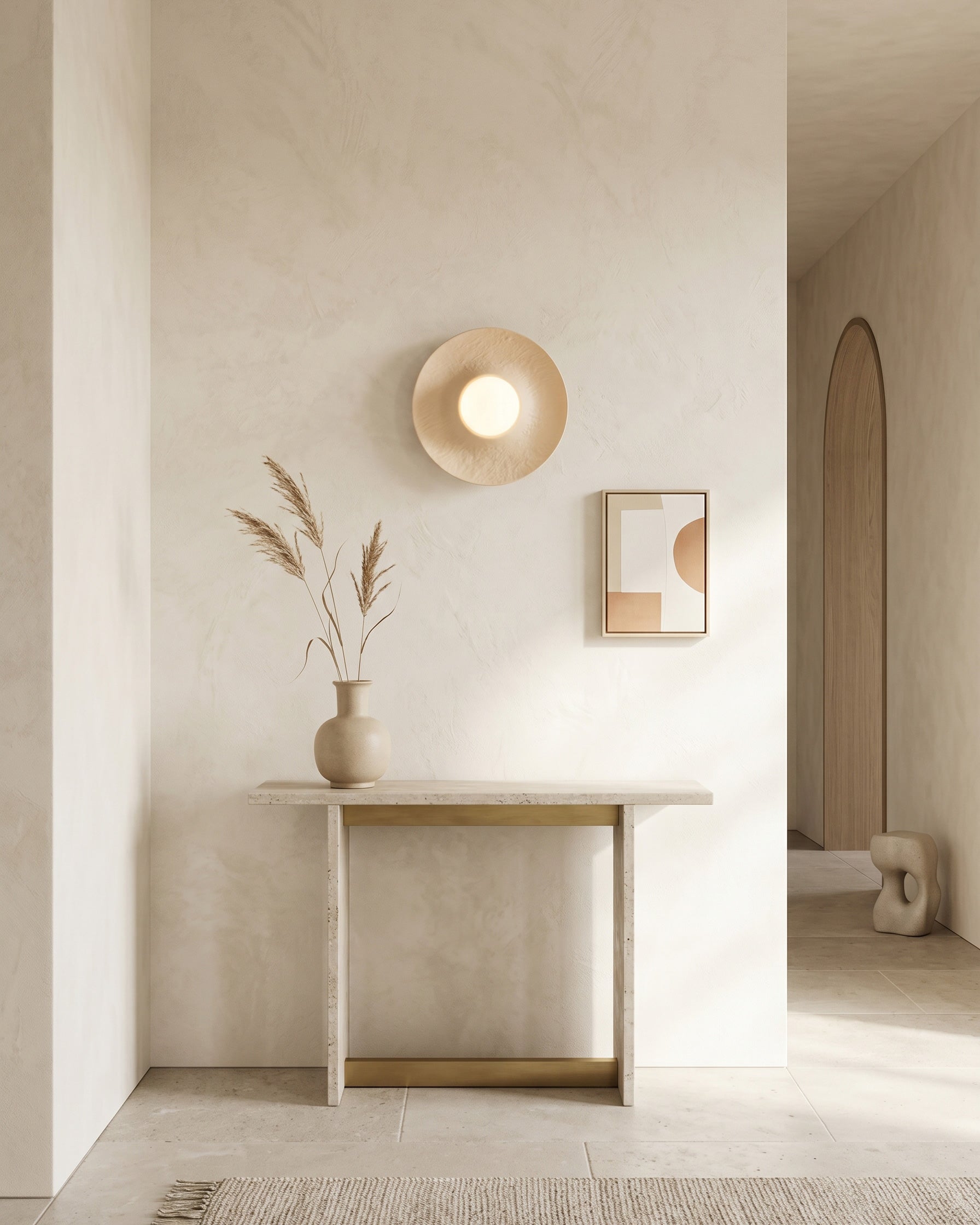 Maeve Resin Wall Sconce