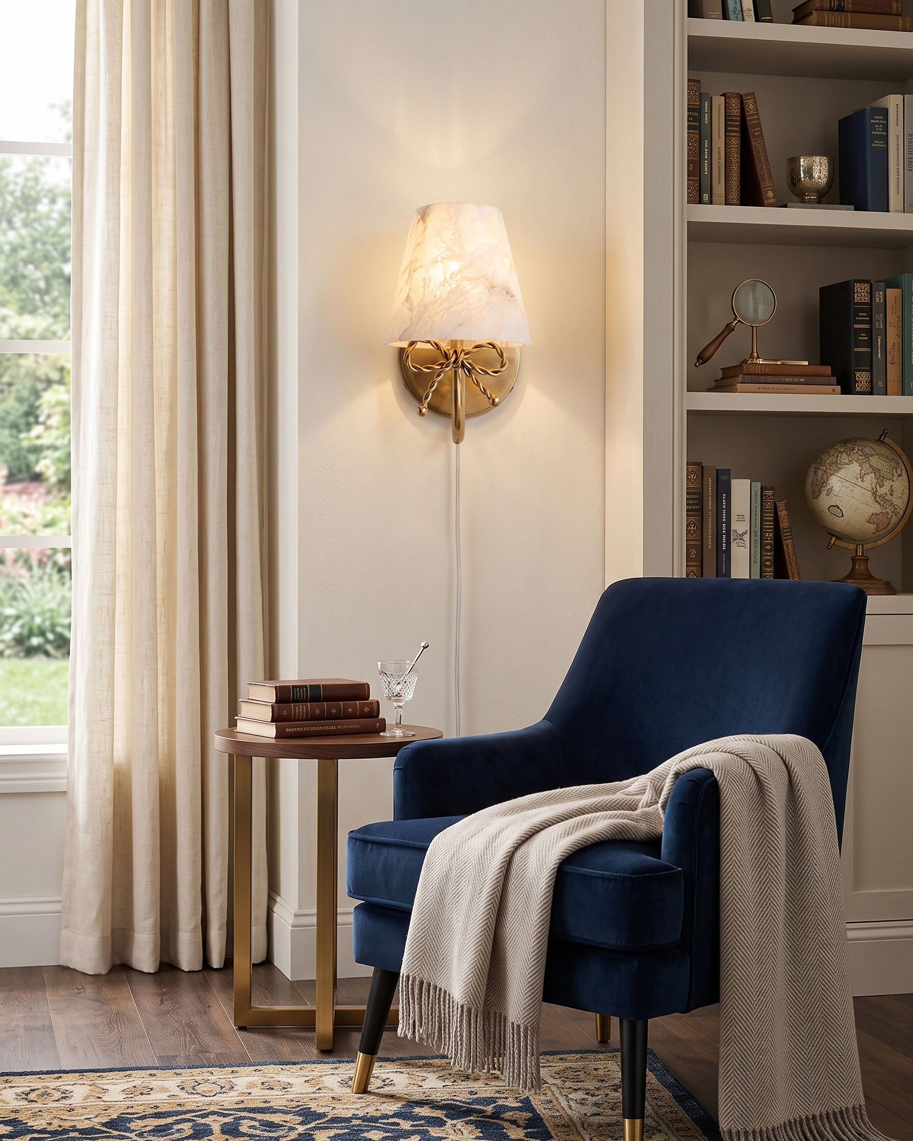 Magnolia Rope Wall Sconce