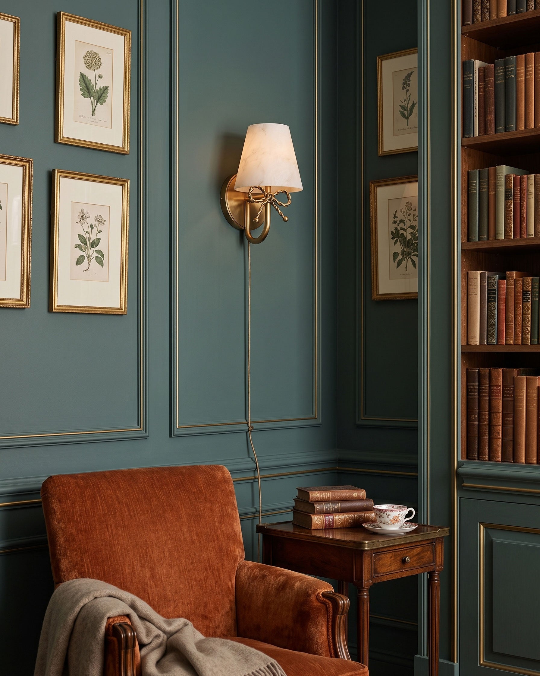 Magnolia Rope Wall Sconce
