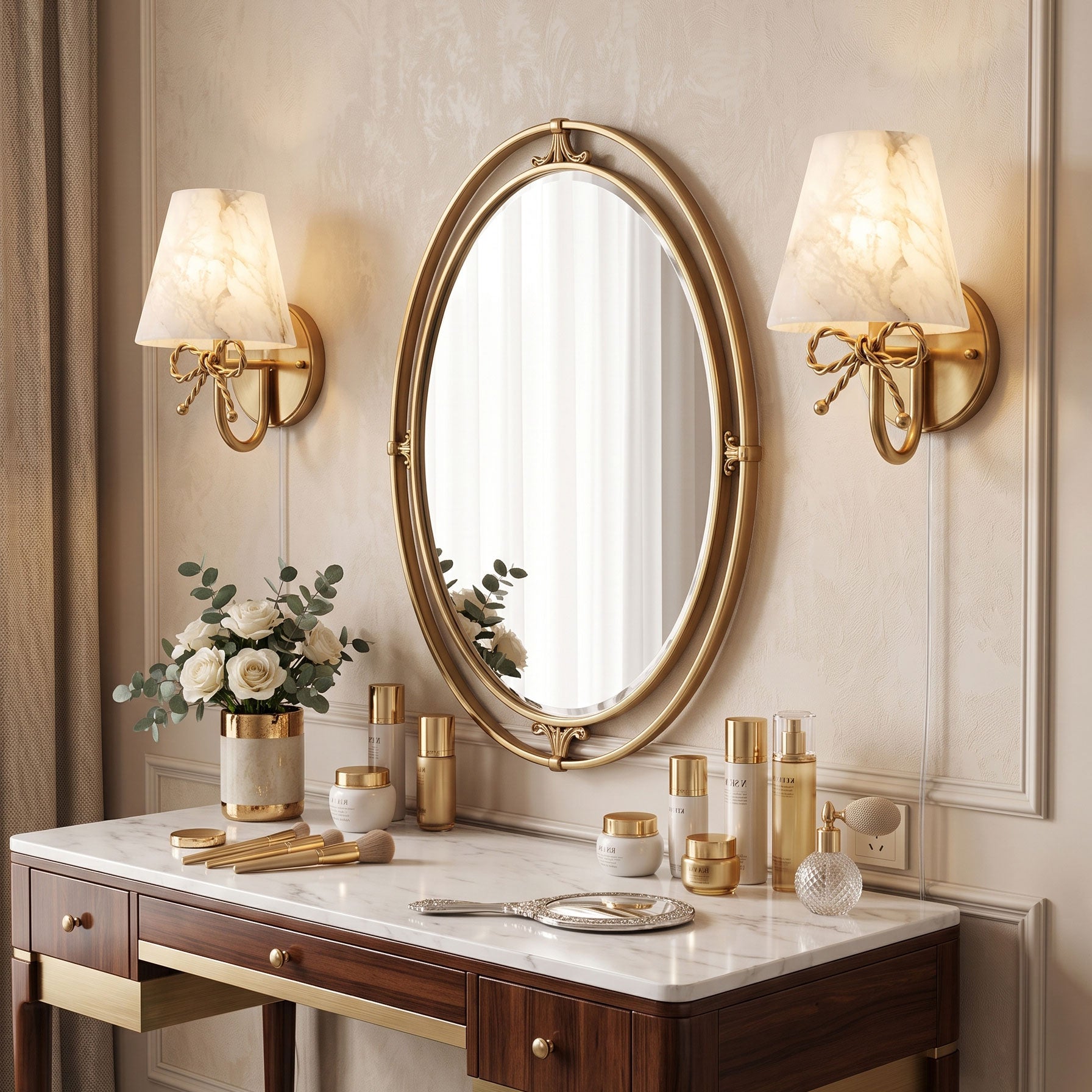 Magnolia Rope Wall Sconce