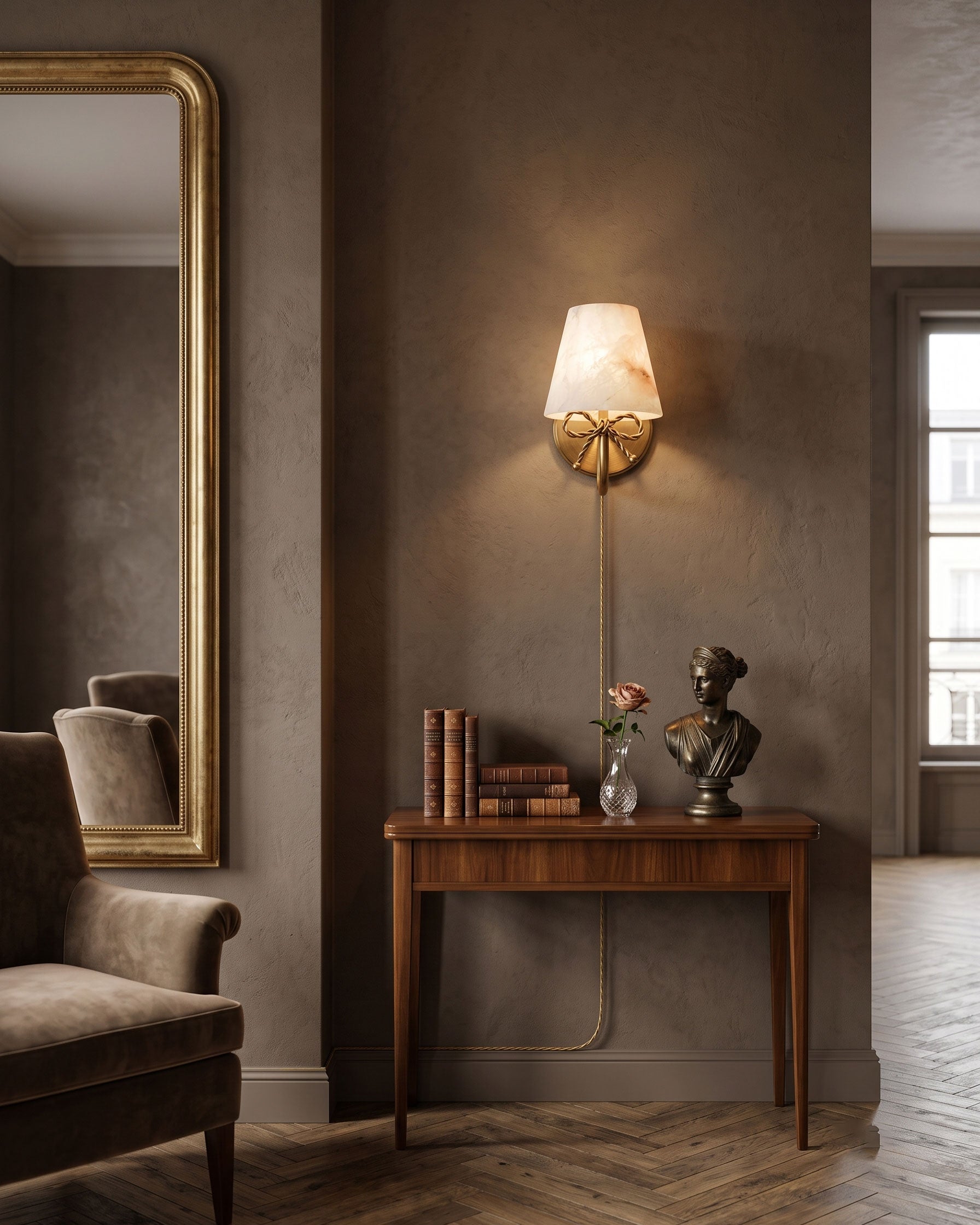 Magnolia Rope Wall Sconce