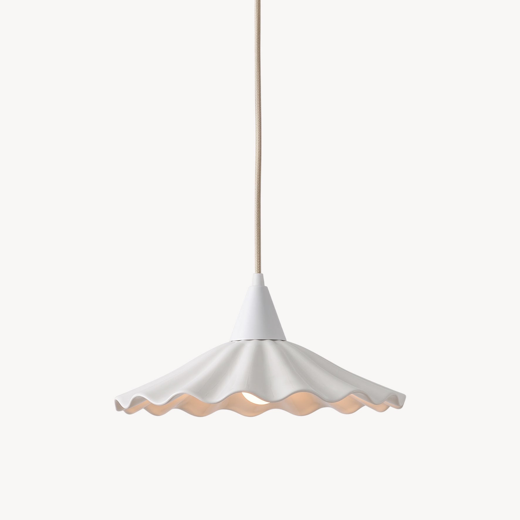 Maren Scalloped Pendant Light
