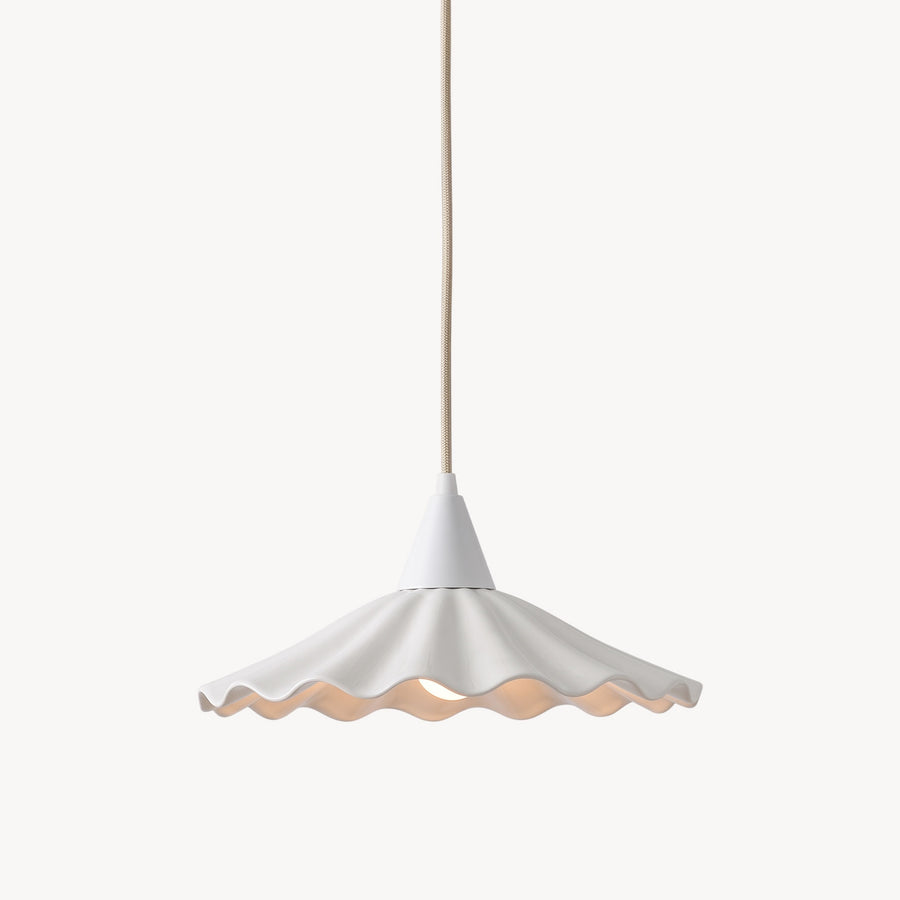 Maren Scalloped Pendant Light