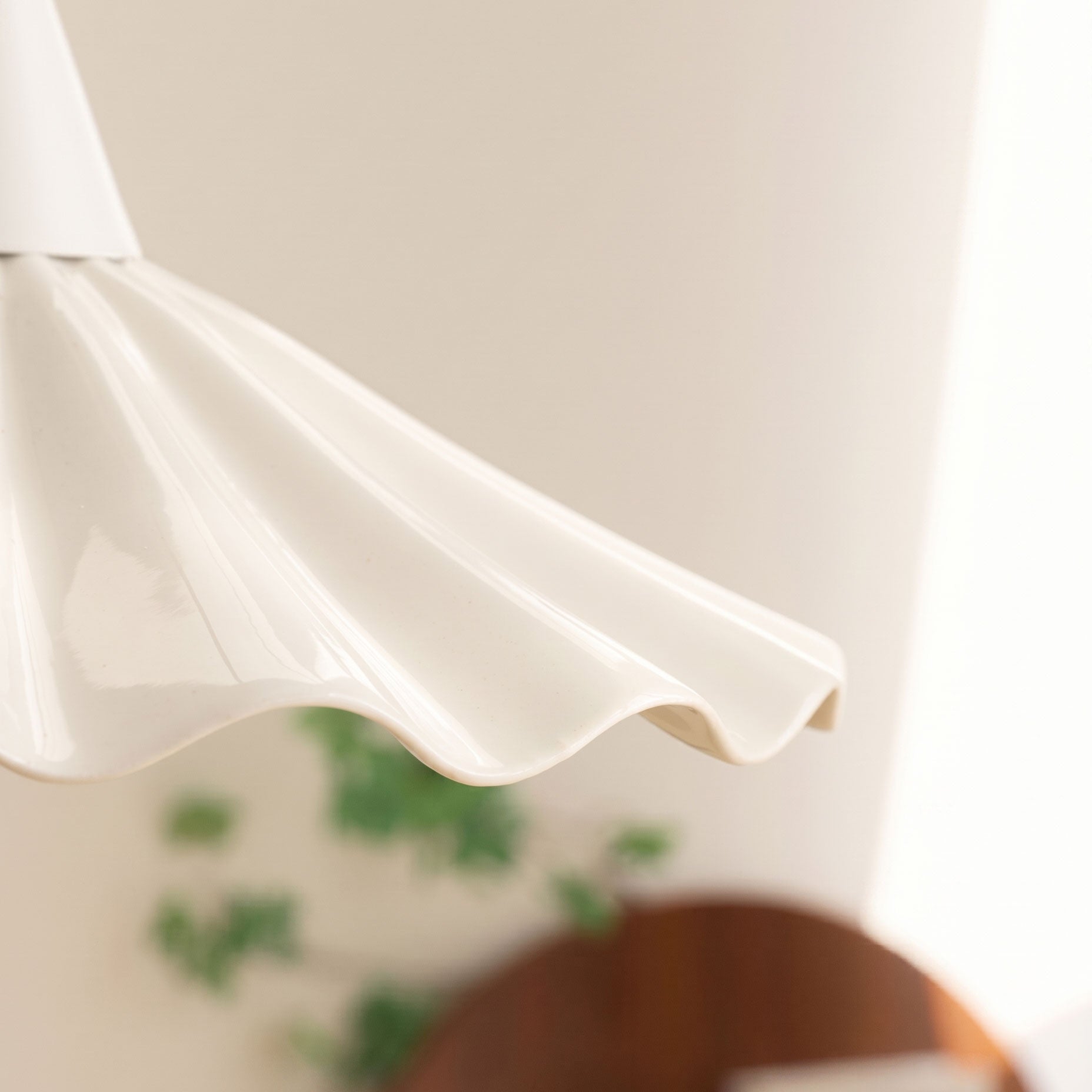 Maren Scalloped Pendant Light