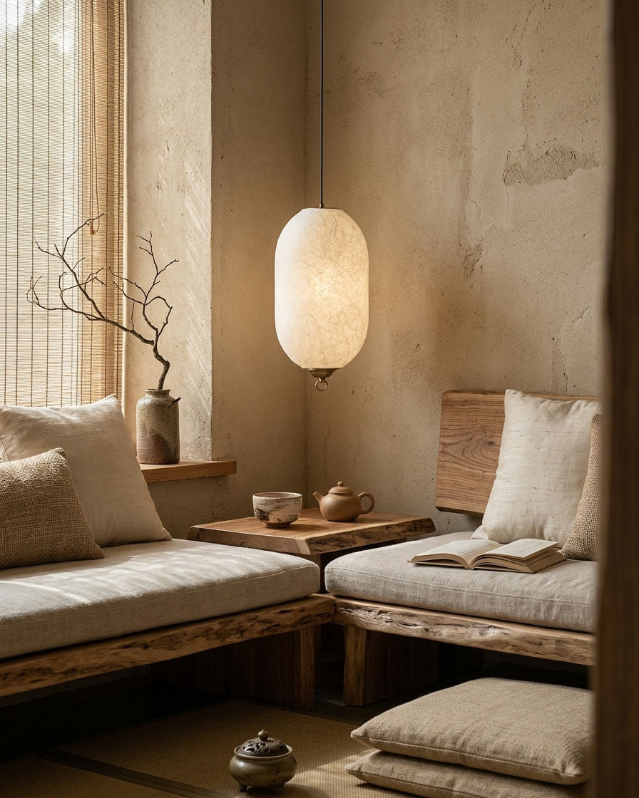 Maribel Silk Pendant Light