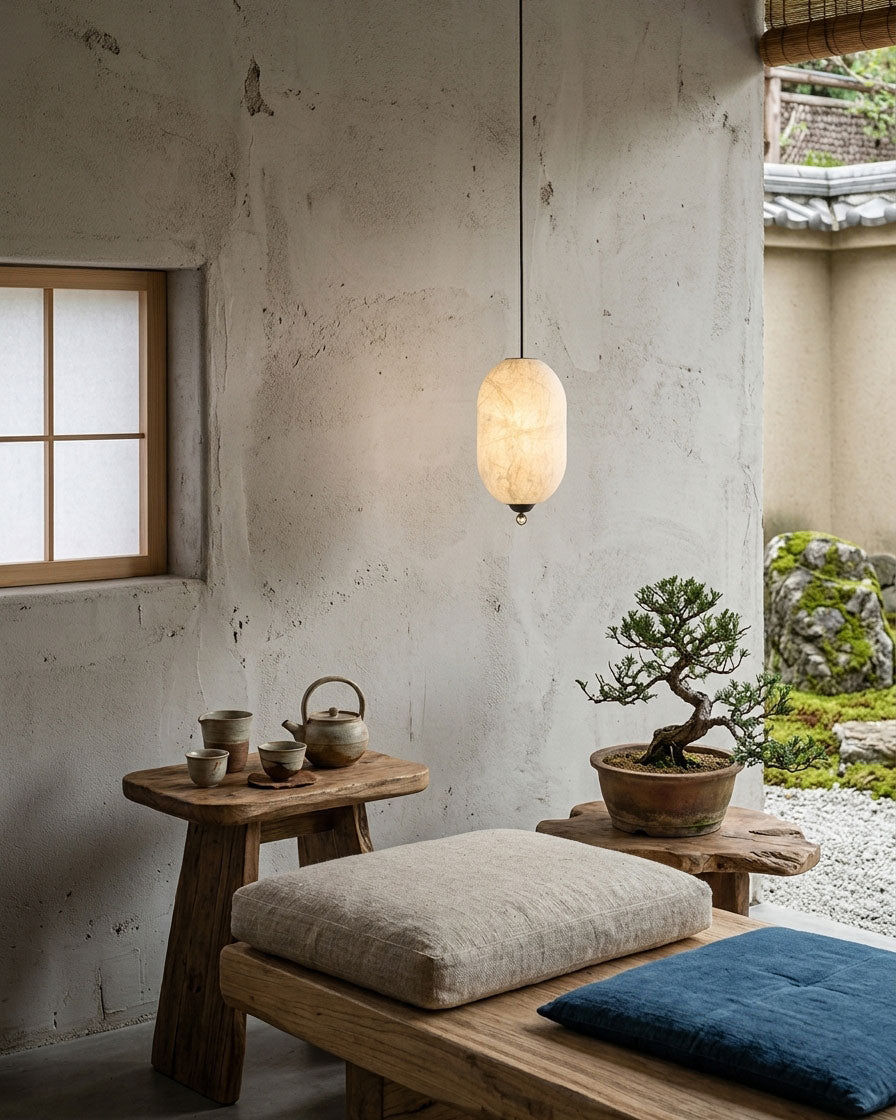 Maribel Silk Pendant Light