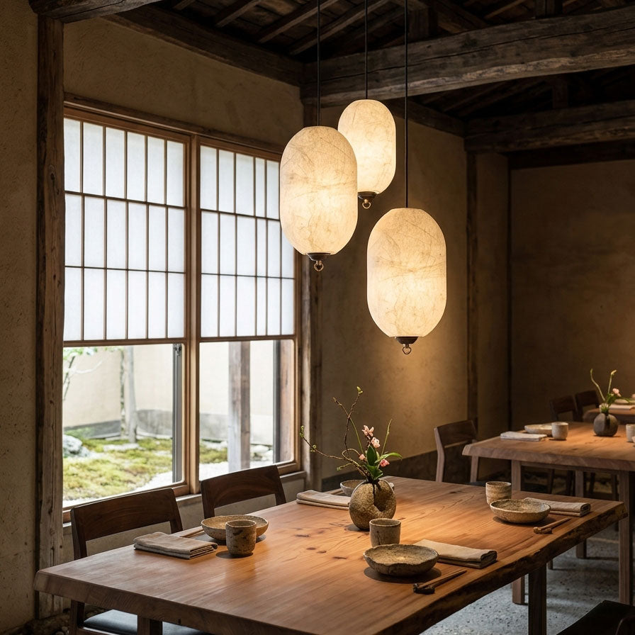 Maribel Silk Pendant Light
