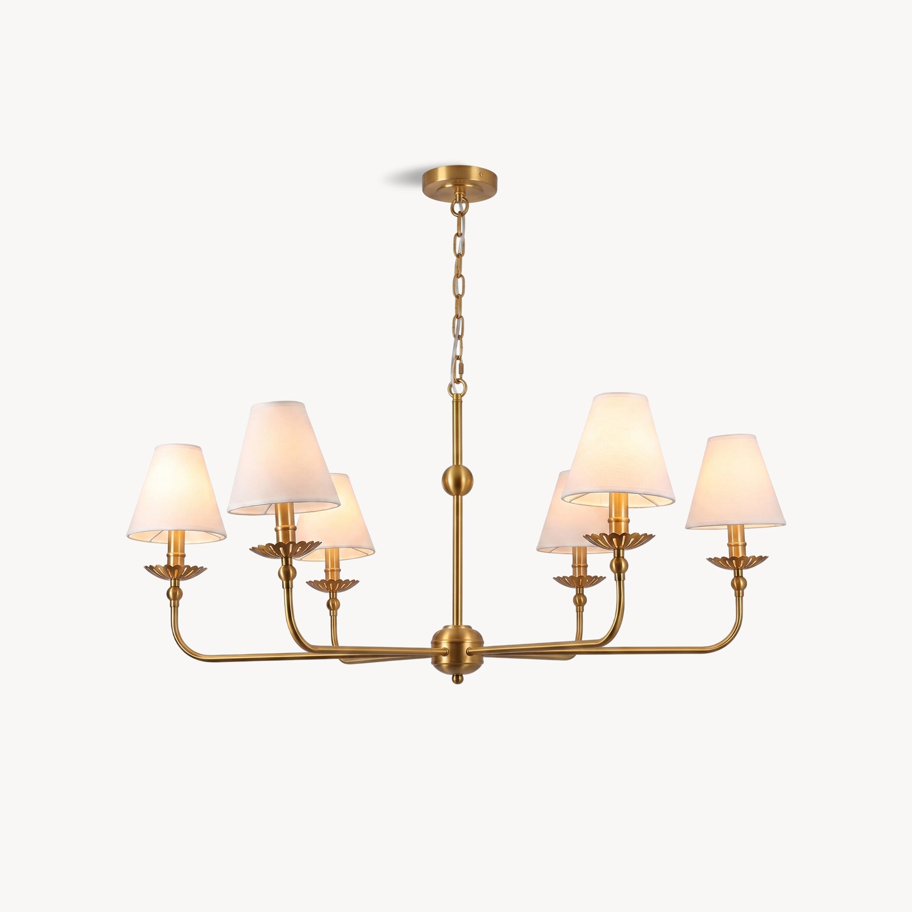 Marlowe Tapered Shade Chandelier