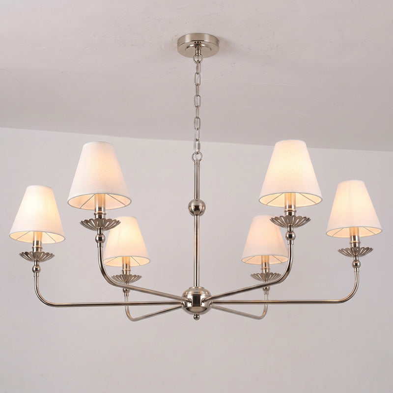 Marlowe Tapered Shade Chandelier