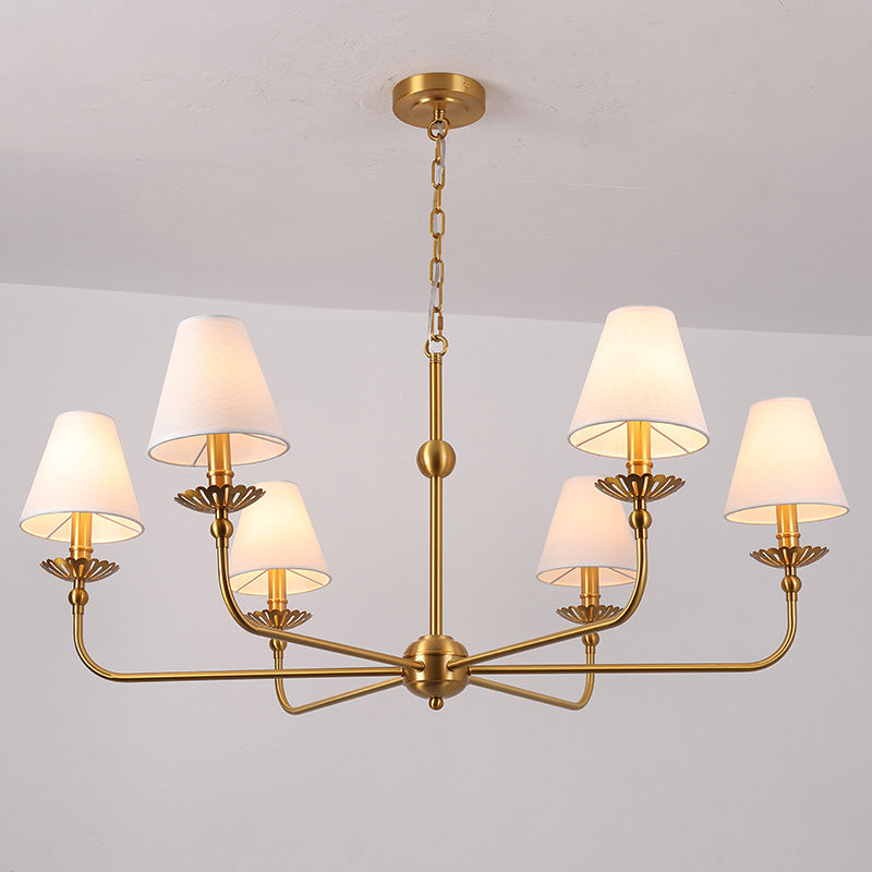 Marlowe Tapered Shade Chandelier