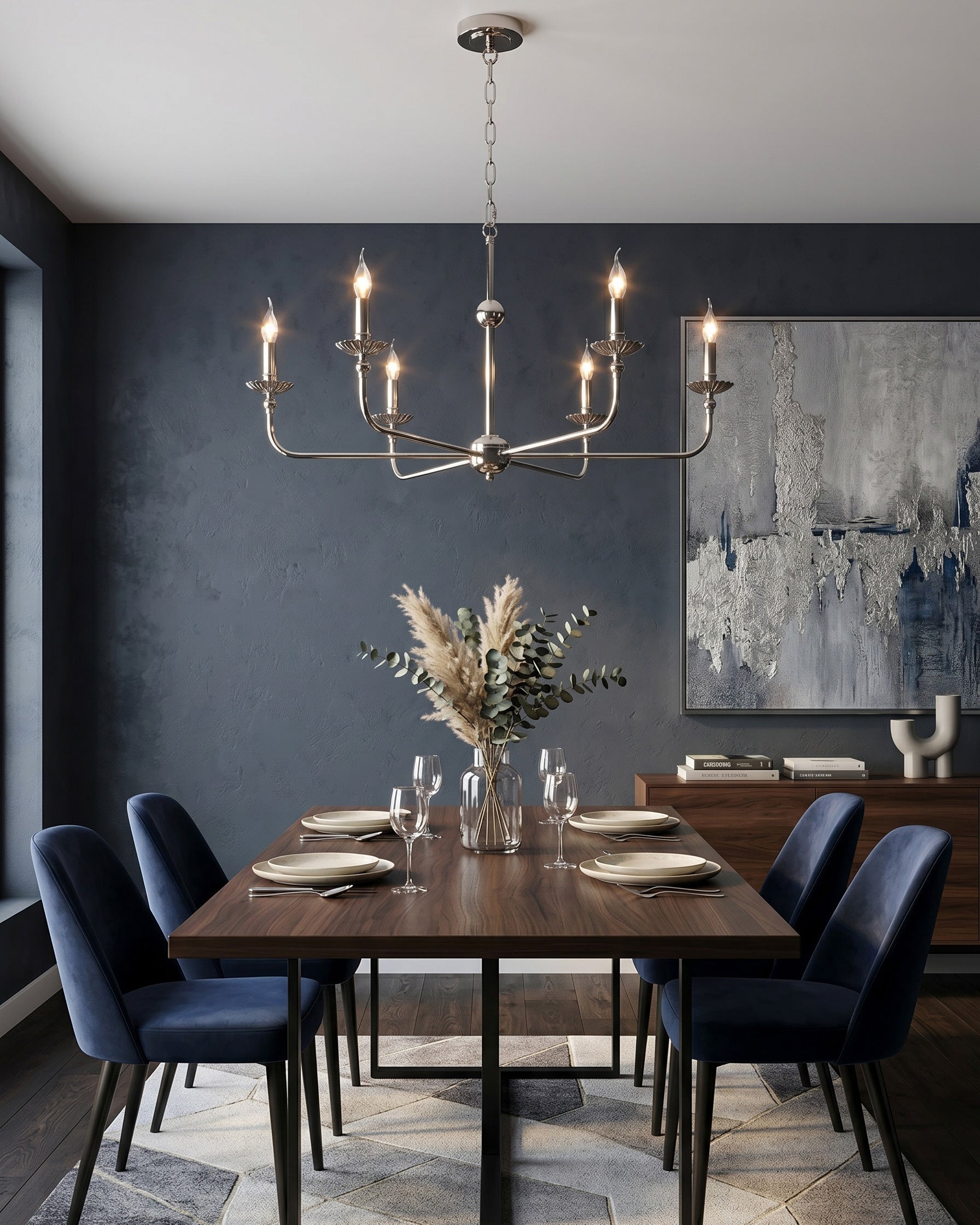 Marlowe Tapered Shade Chandelier