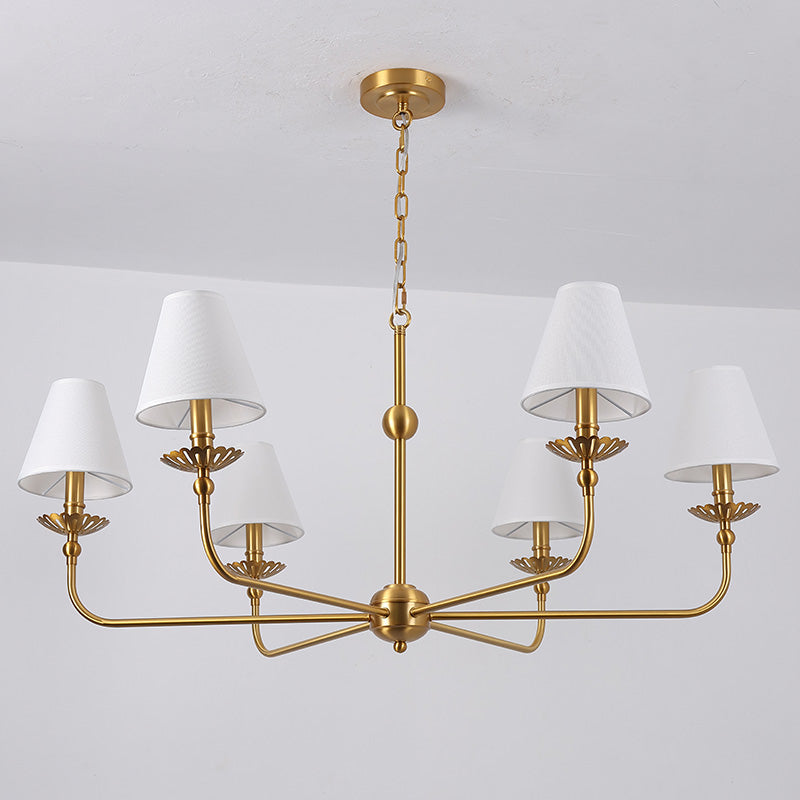 Marlowe Tapered Shade Chandelier