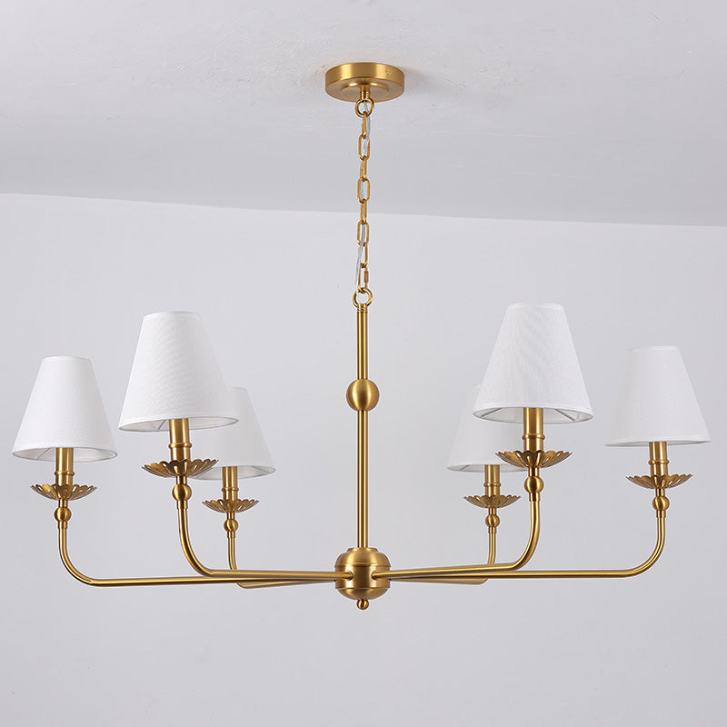Marlowe Tapered Shade Chandelier