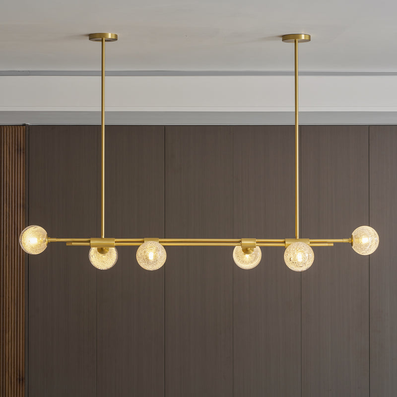 Merrick Seeded Globe Chandelier