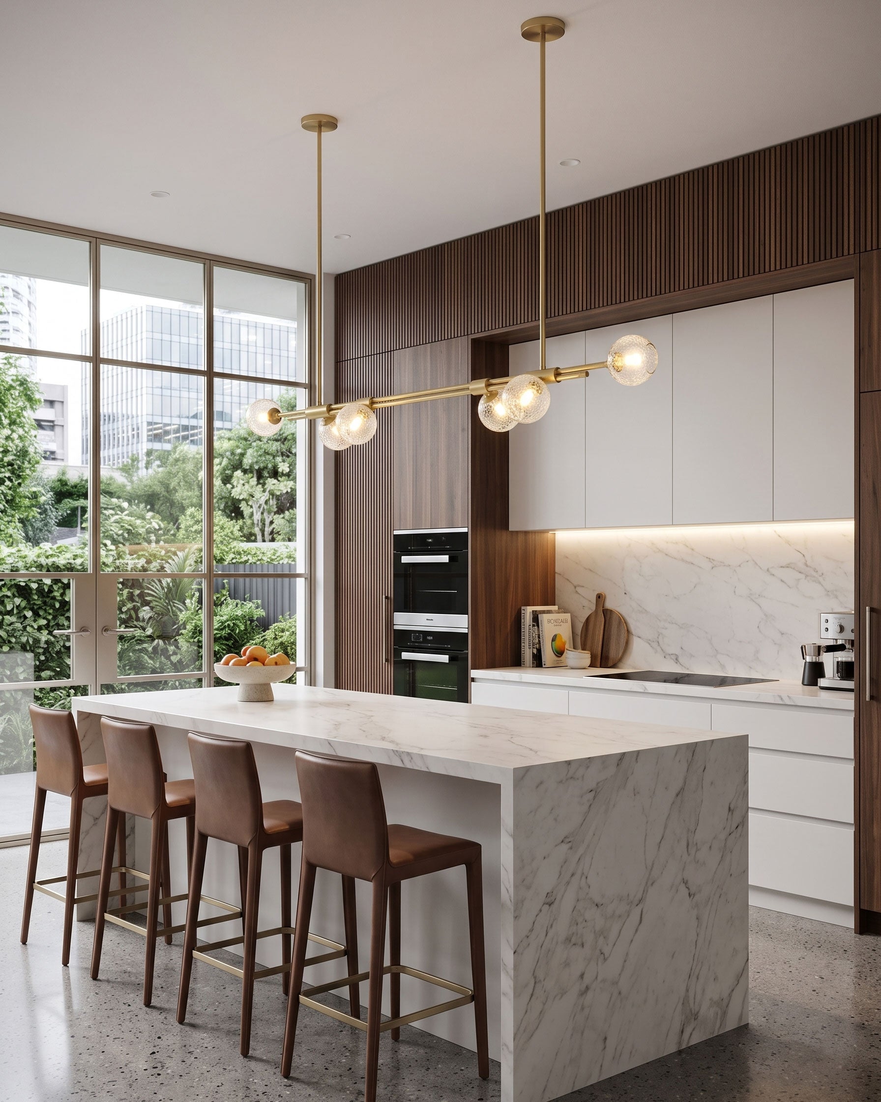Merrick Seeded Globe Chandelier