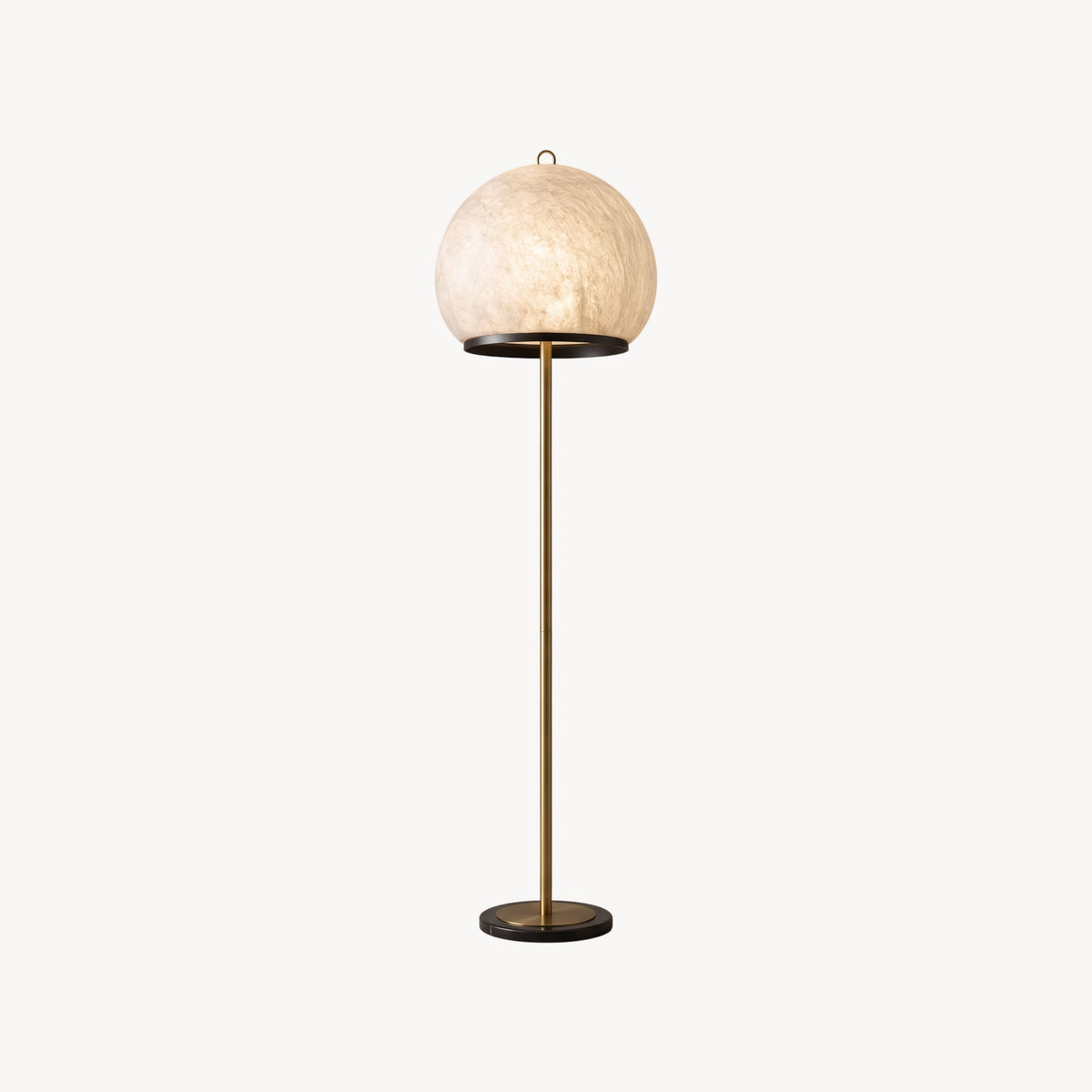 Miran Organic Silk Floor Lamp