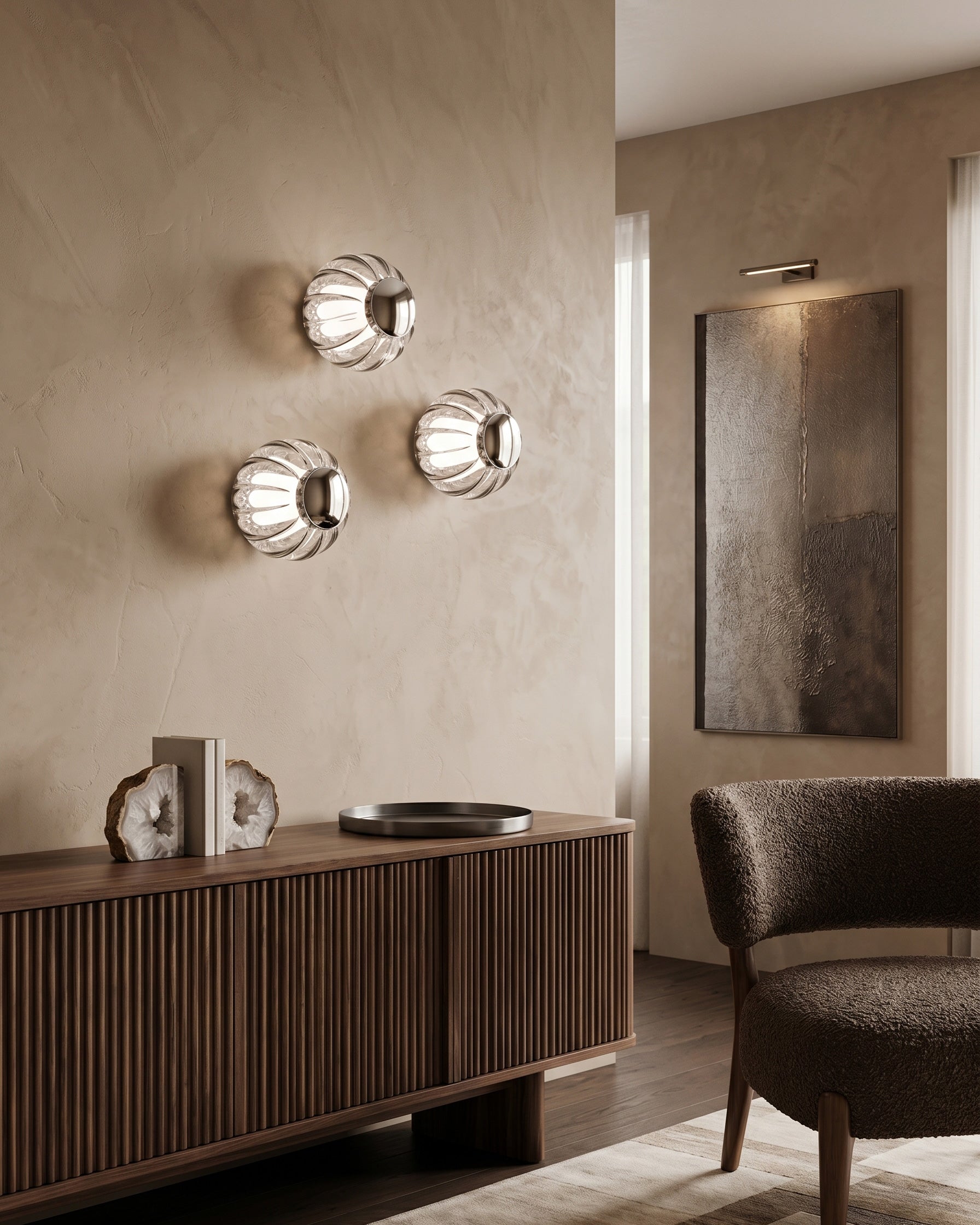 Mirella Ribbed Wall Sconce