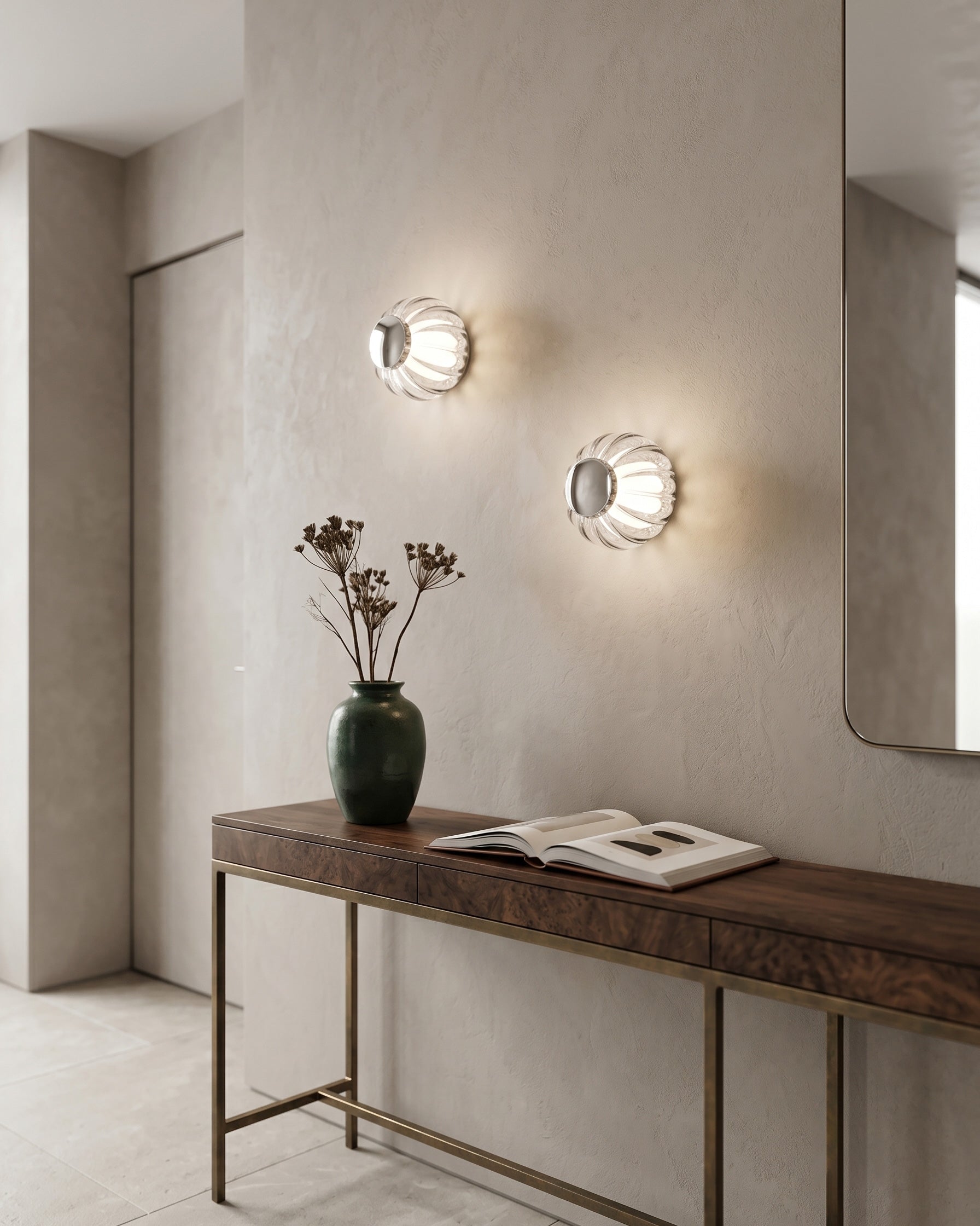 Mirella Ribbed Wall Sconce