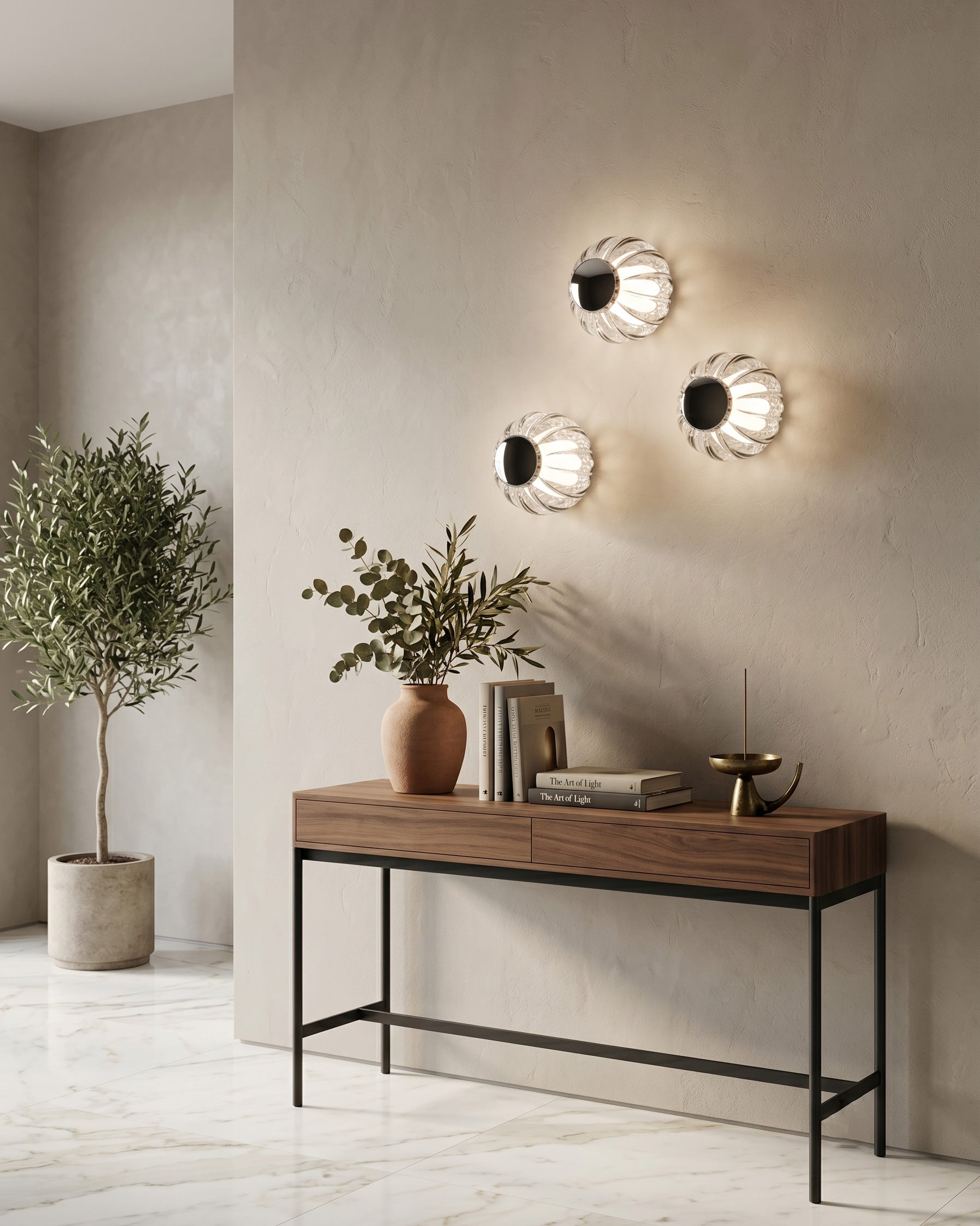Mirella Ribbed Wall Sconce