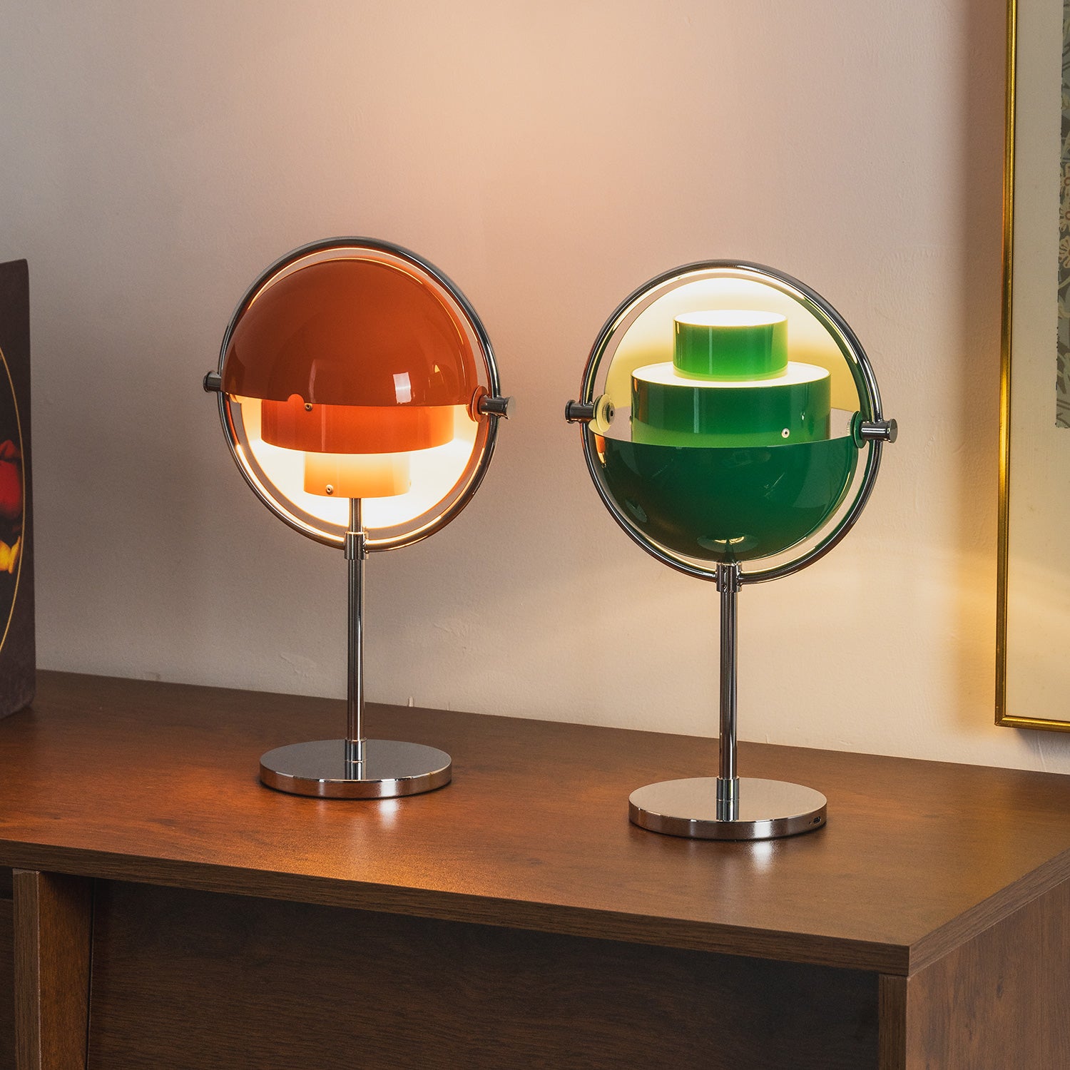 Multi-lite Portable Table Lamp