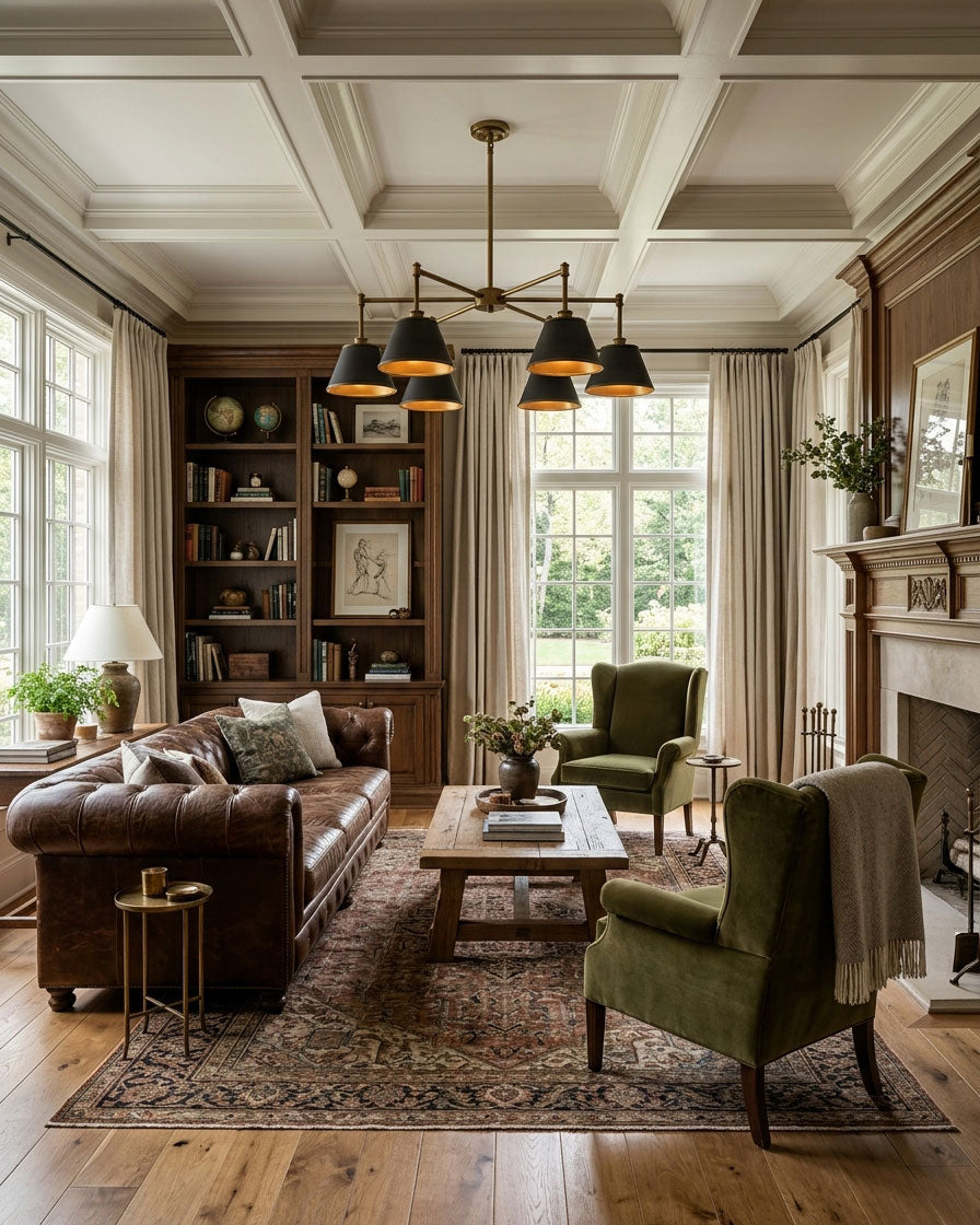 Myra Aged Chandelier