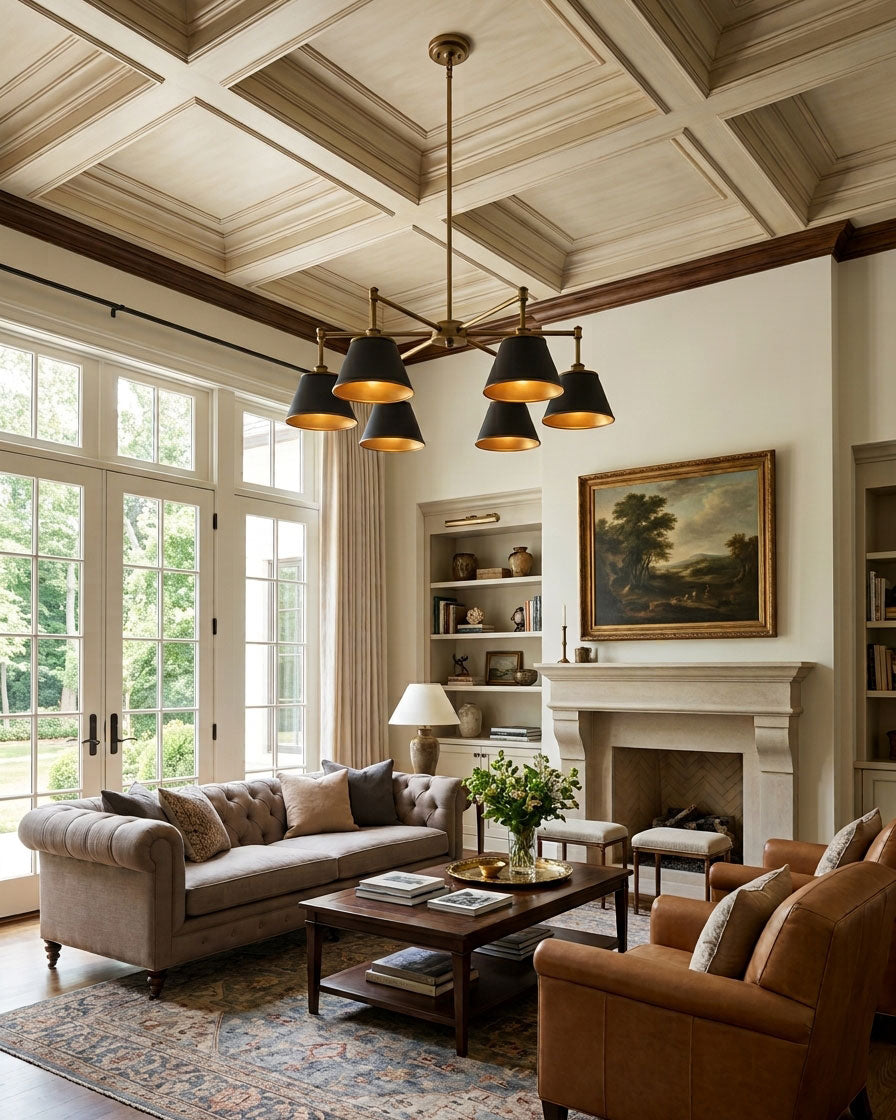 Myra Aged Chandelier