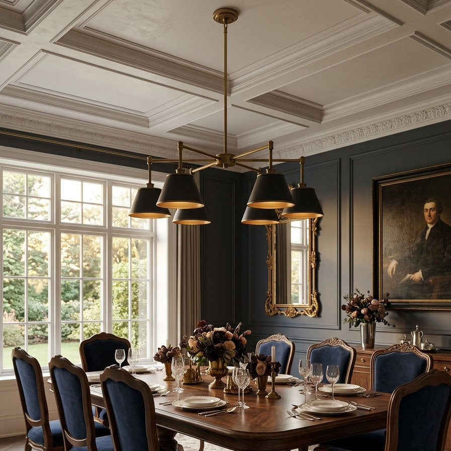 Myra Aged Chandelier